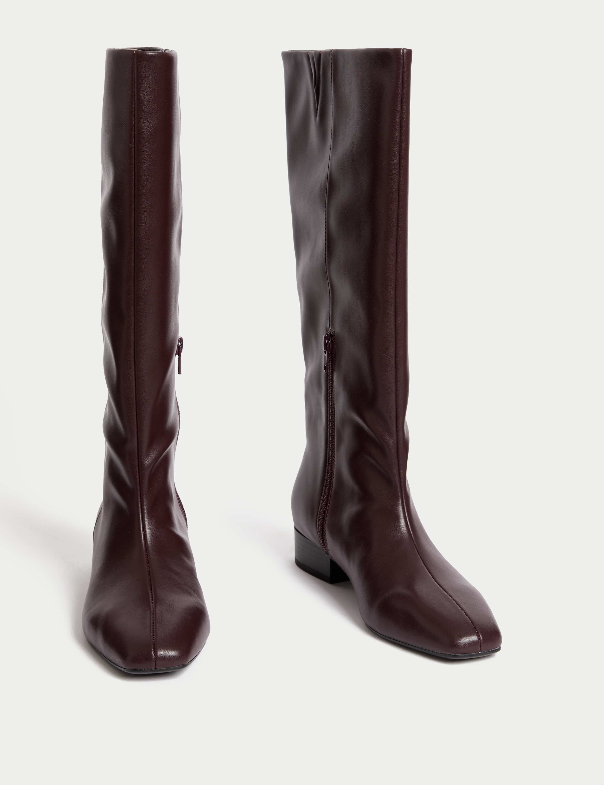 Chisel Toe Knee High Boots 2 of 3