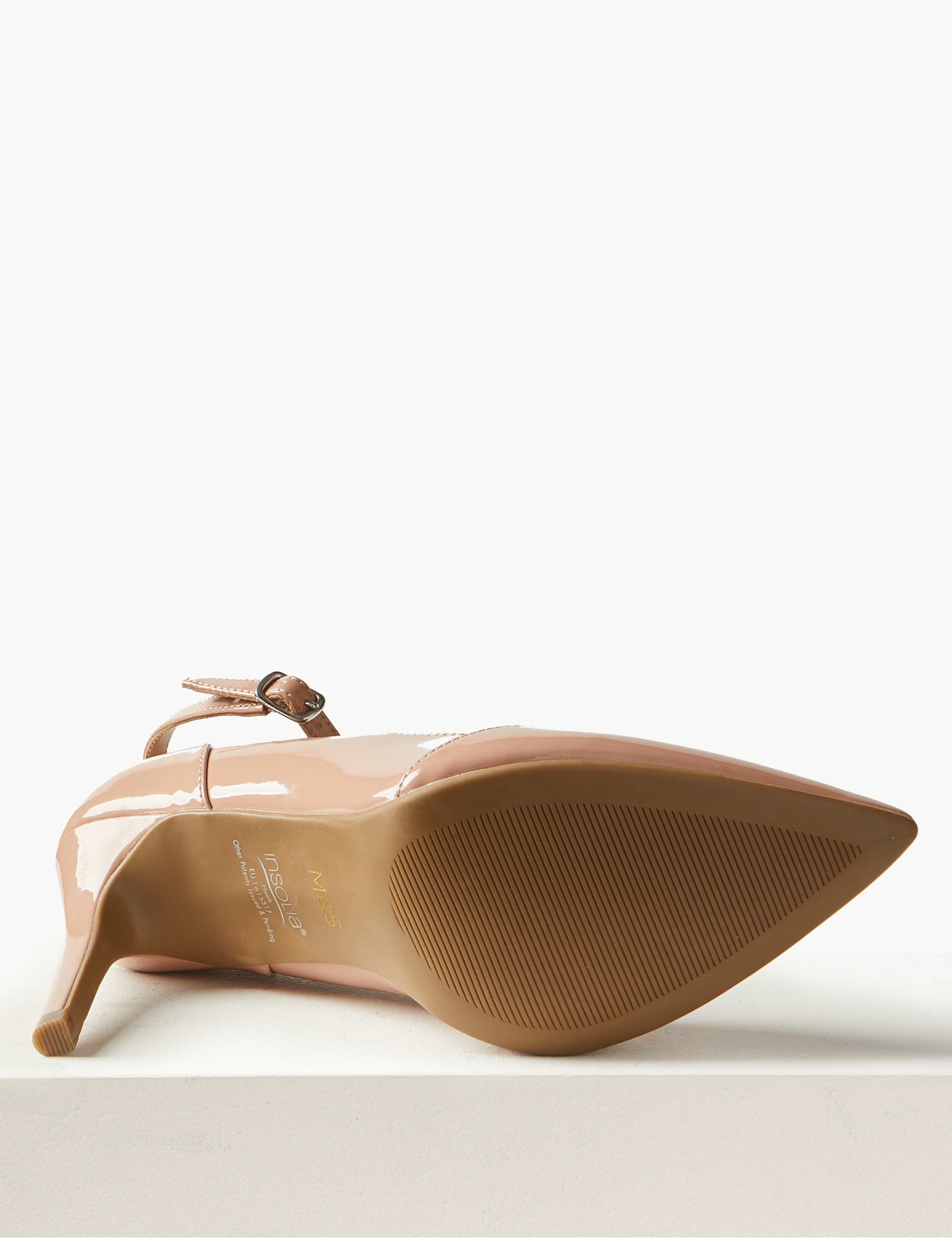 Stiletto Heel T-Bar Court Shoes 5 of 5