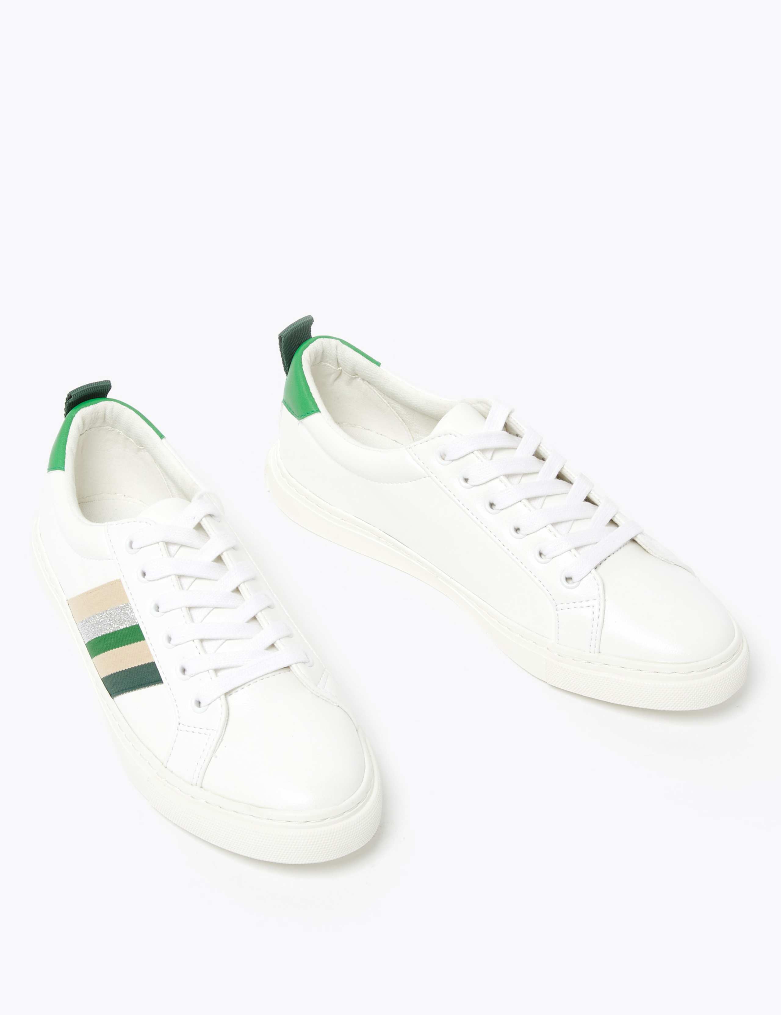 Lace Up Ribbon Detail Trainer 3 of 5