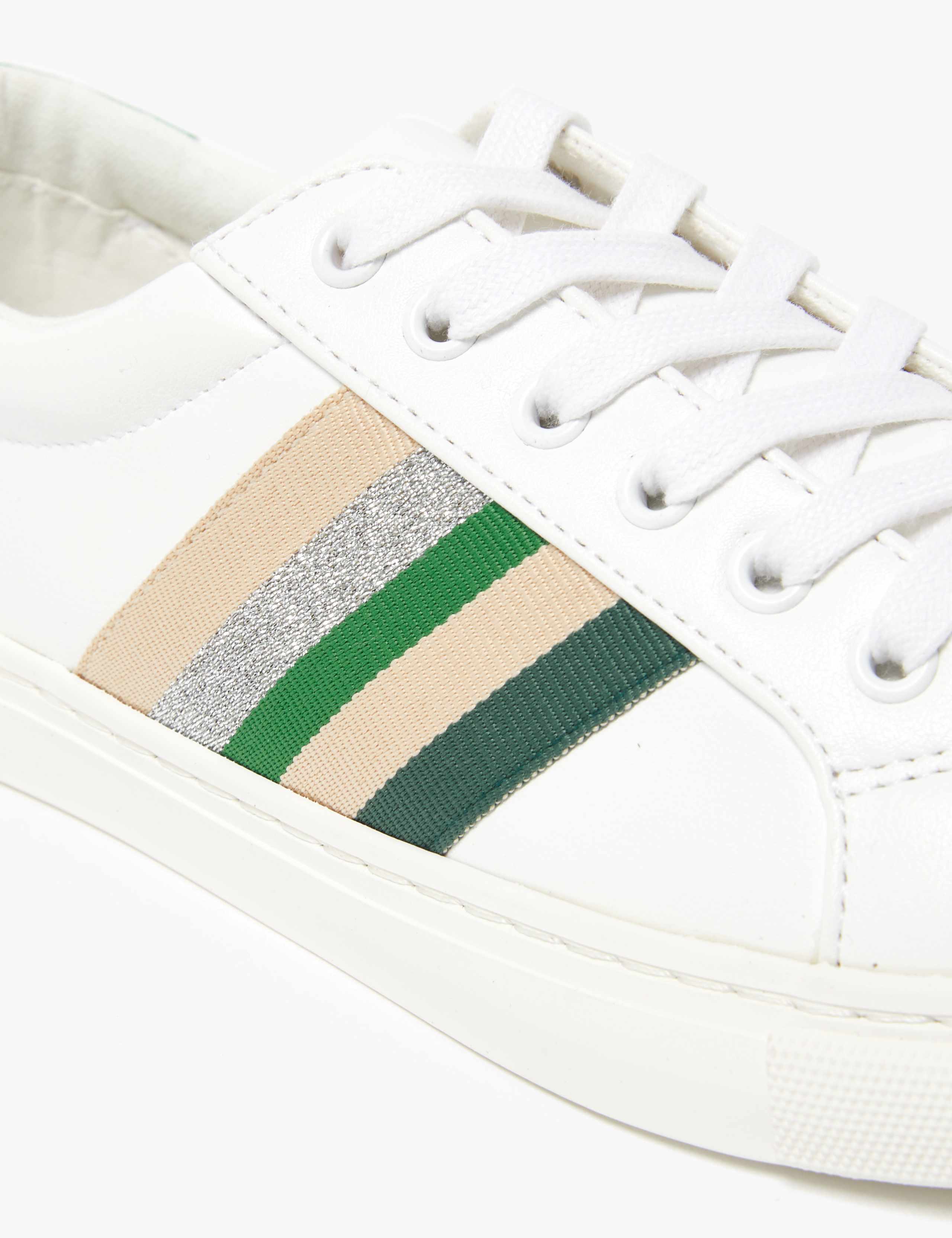 Lace Up Ribbon Detail Trainer 4 of 5