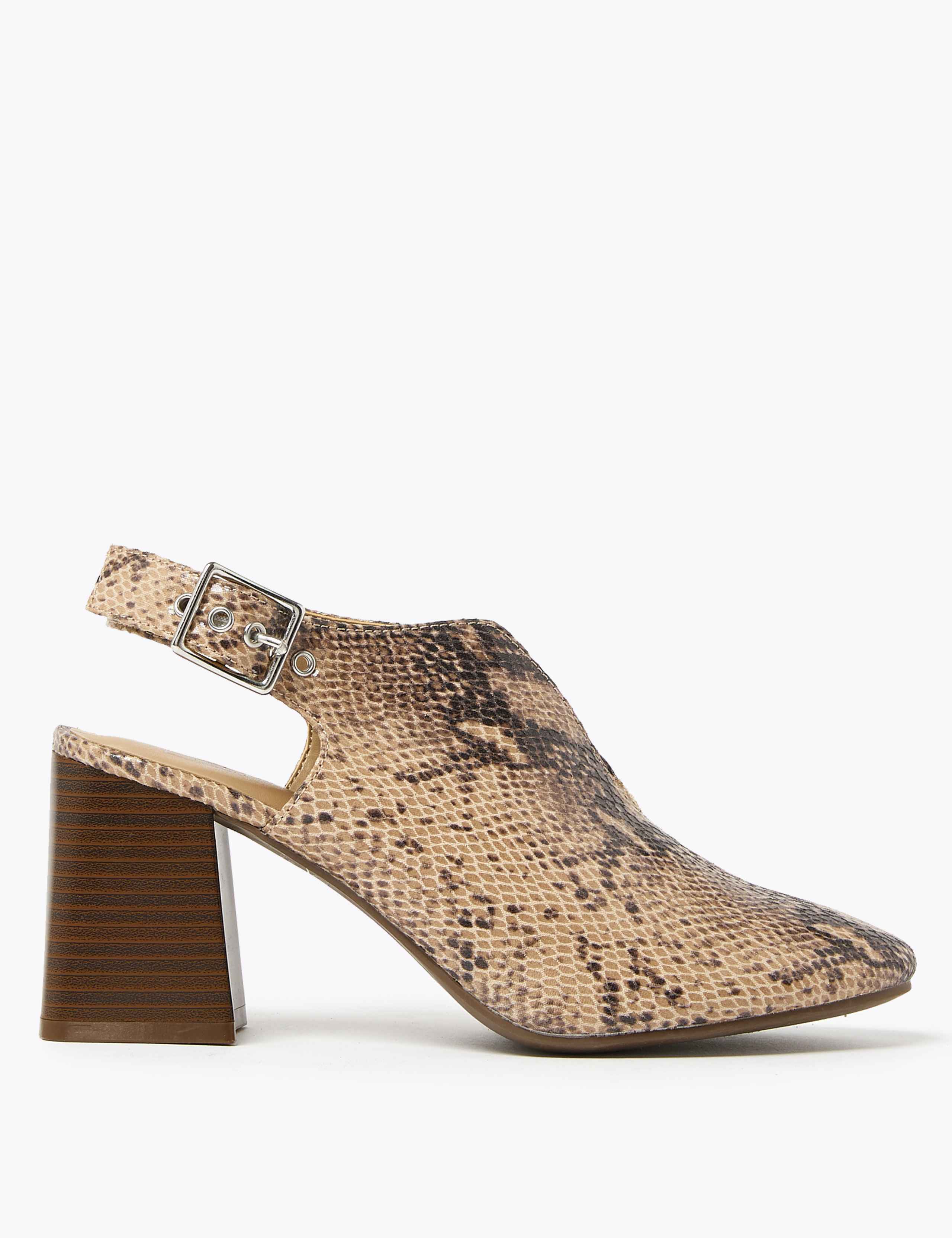 Block Heel Slingback Shoes 2 of 5