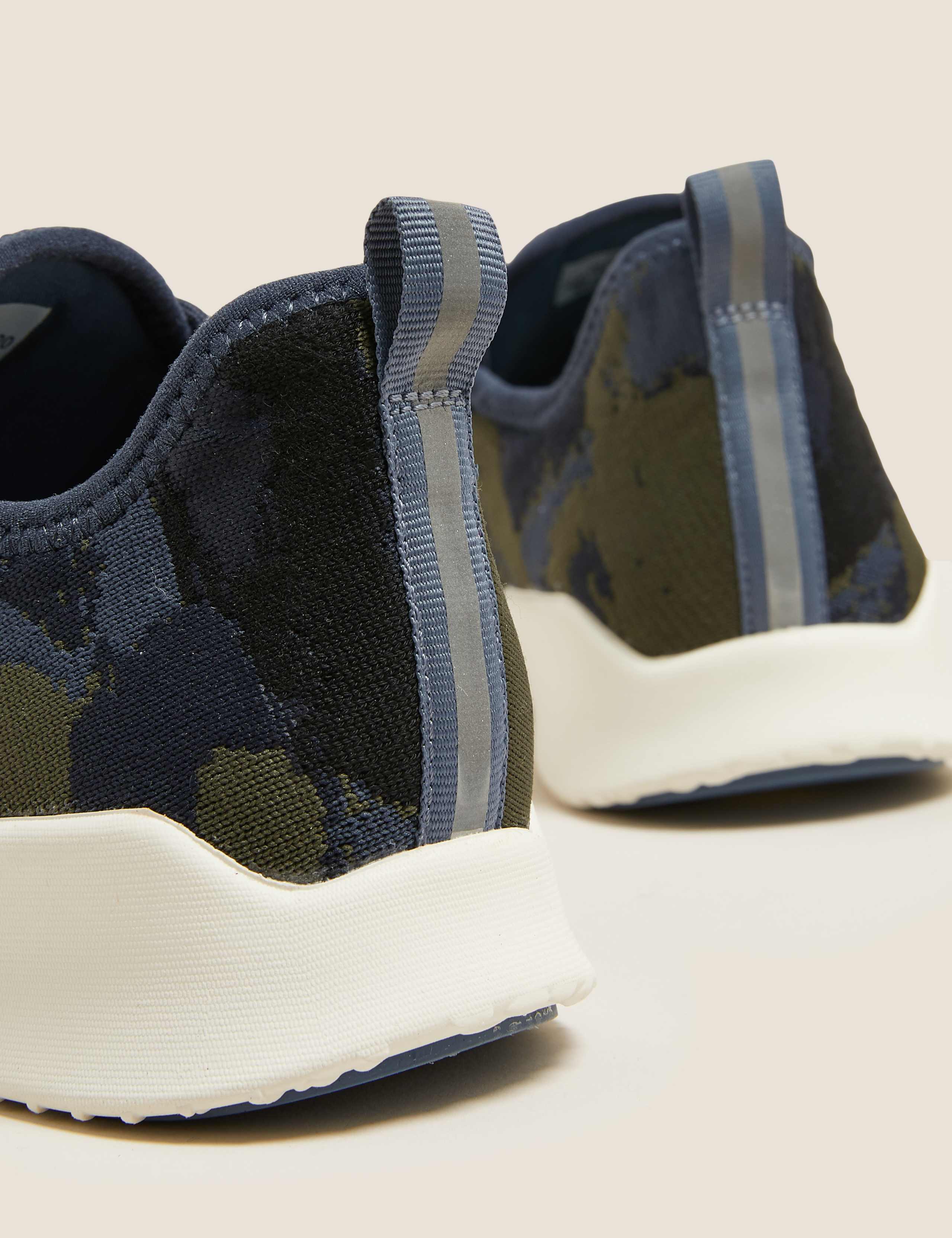Lace Up Knitted Trainers 4 of 5