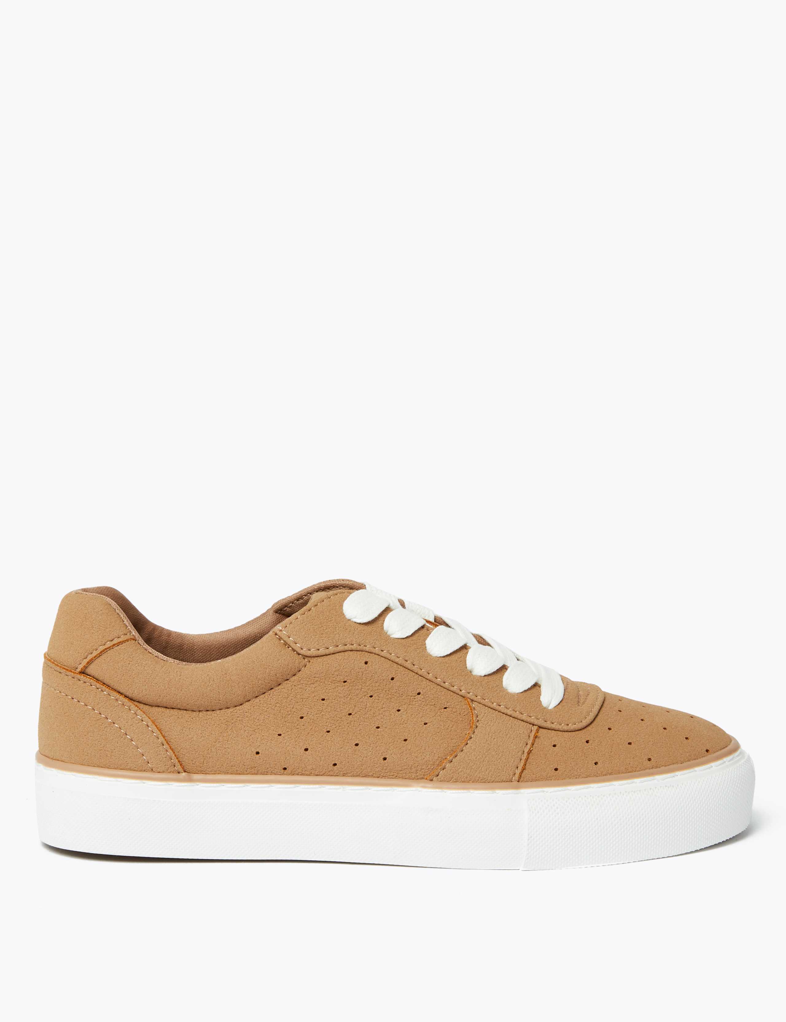 Lace Up Perforated Trainers 6 of 7