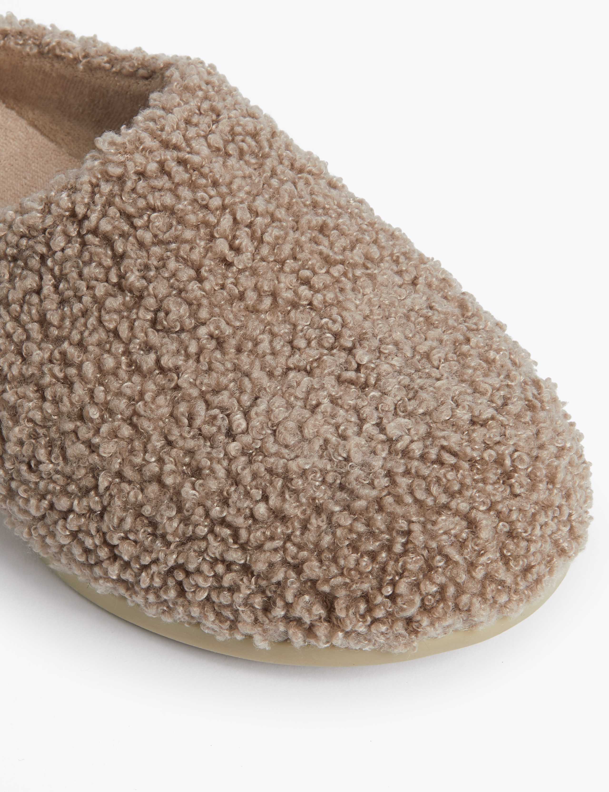 Borg Mule Slippers with Secret Support 3 of 4