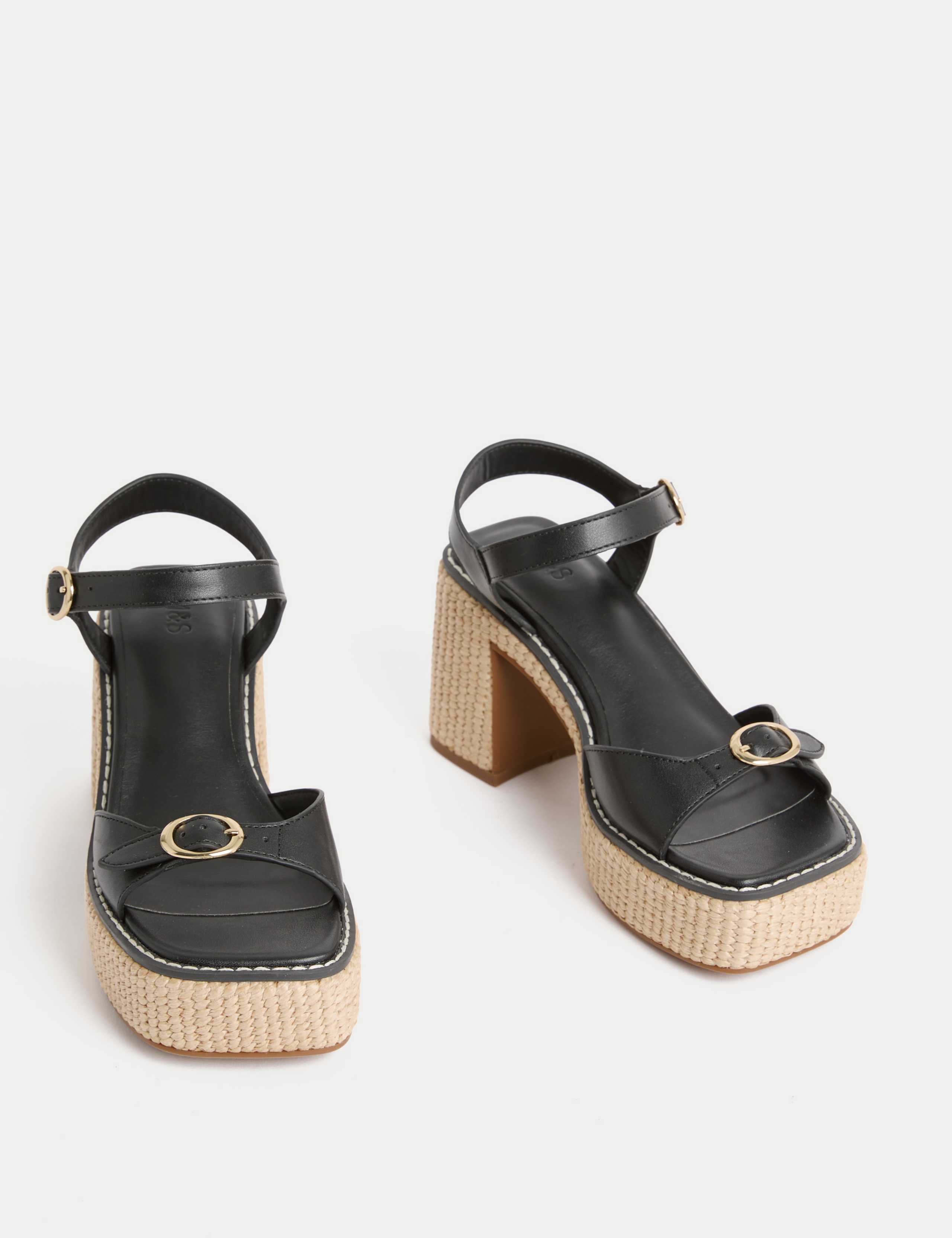 Buckle Platform Sandals 2 of 3