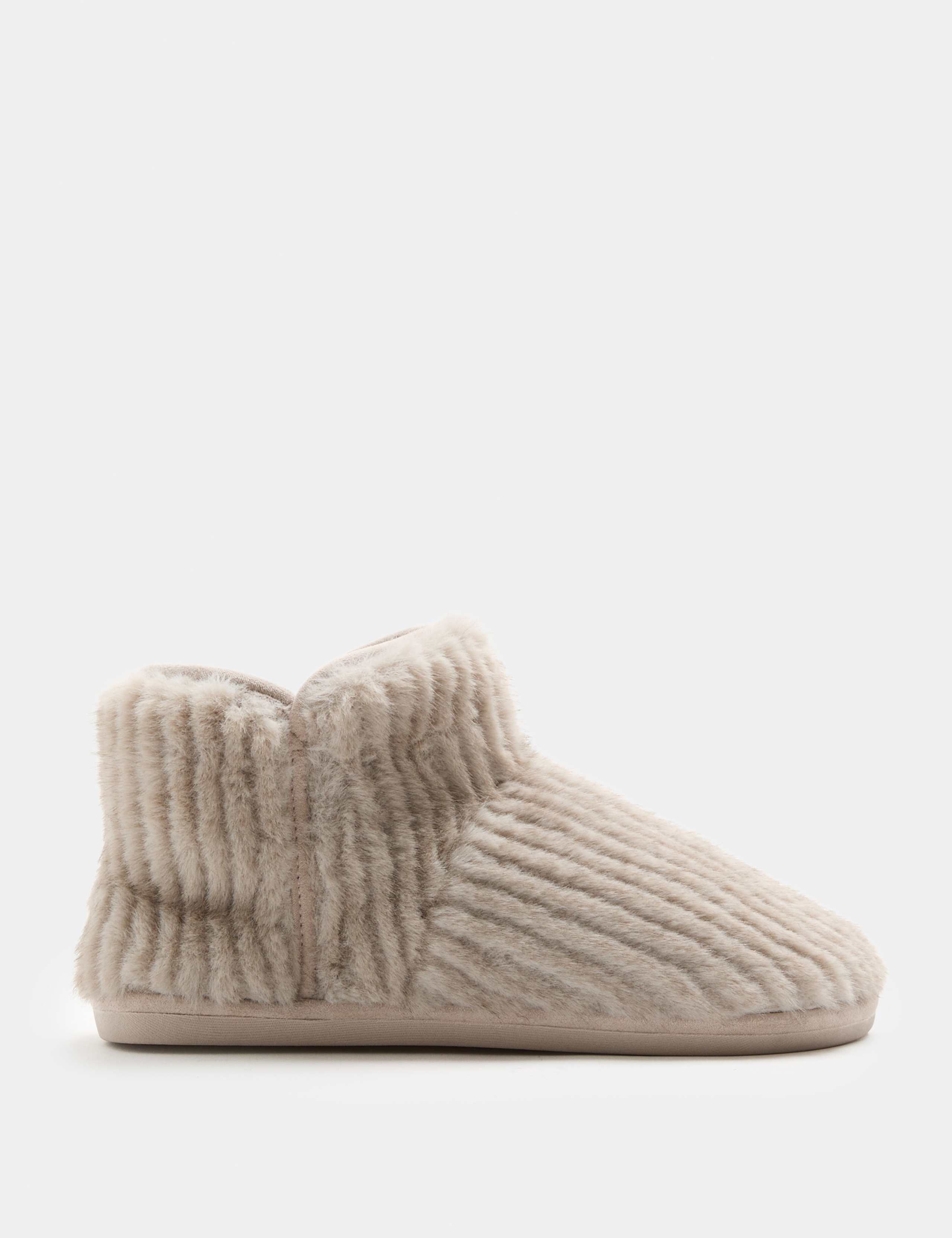 Faux Fur Slipper Boots 2 of 3
