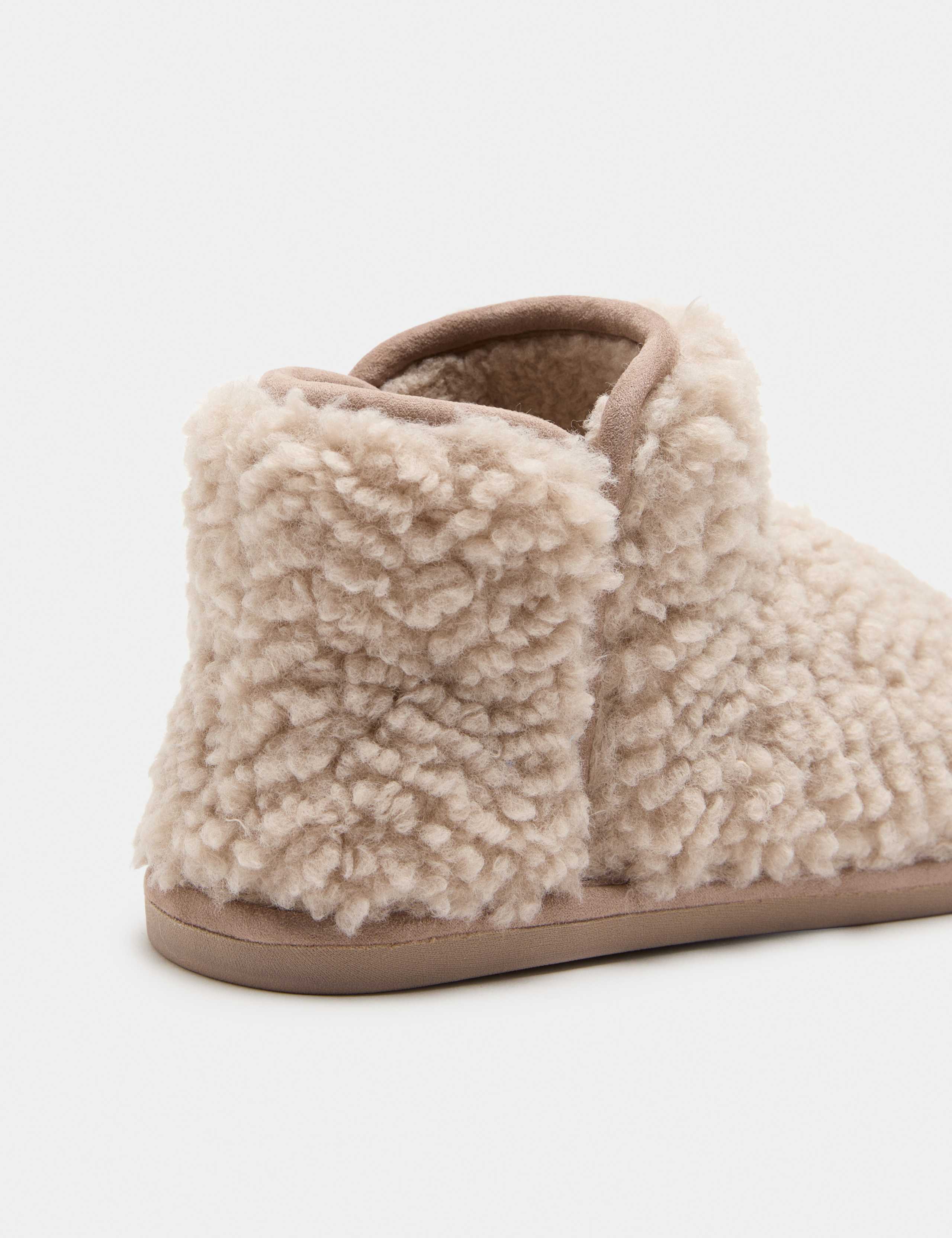 Faux Fur Slipper Boots 3 of 3