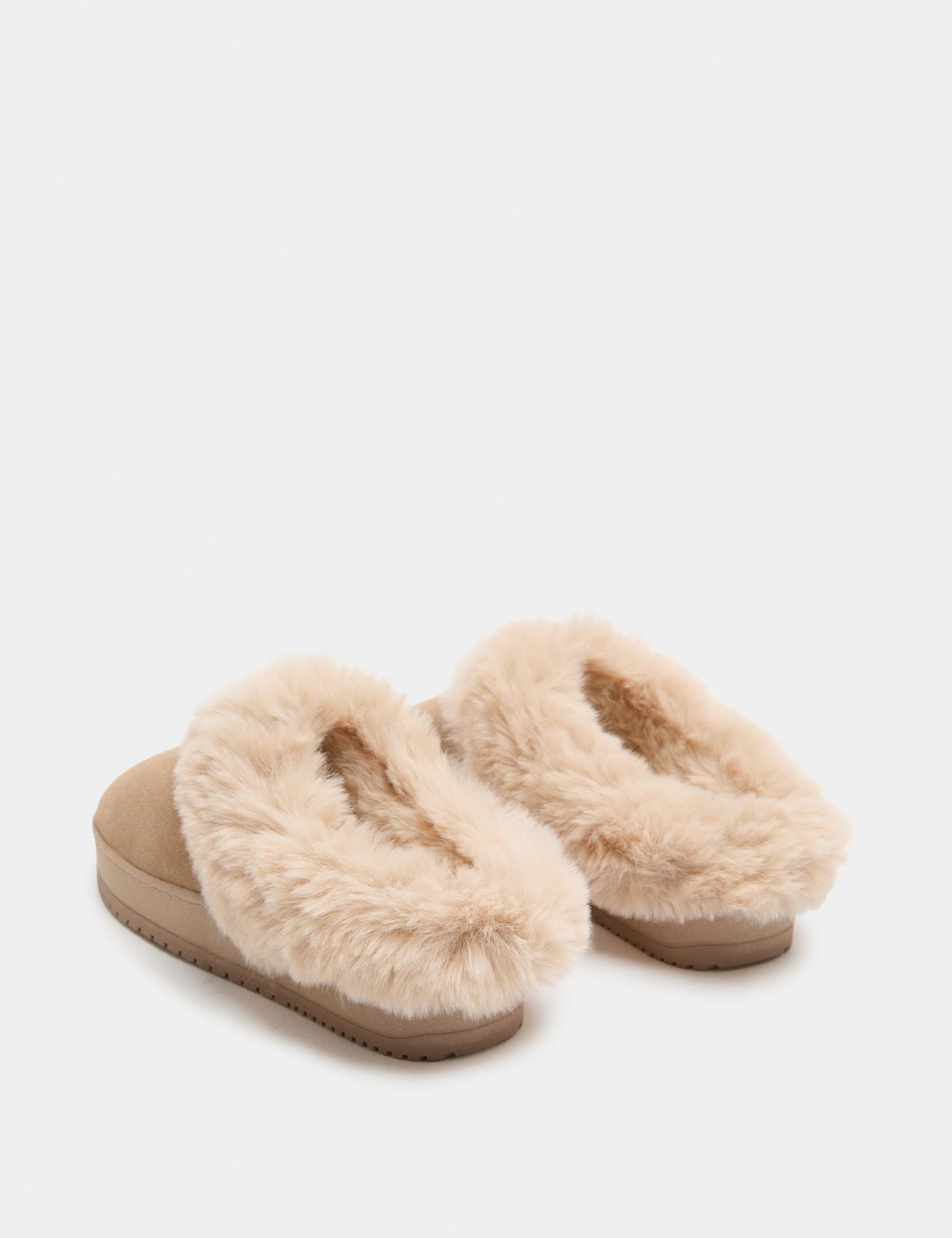 Suede Round Toe Slipper Boots 3 of 3