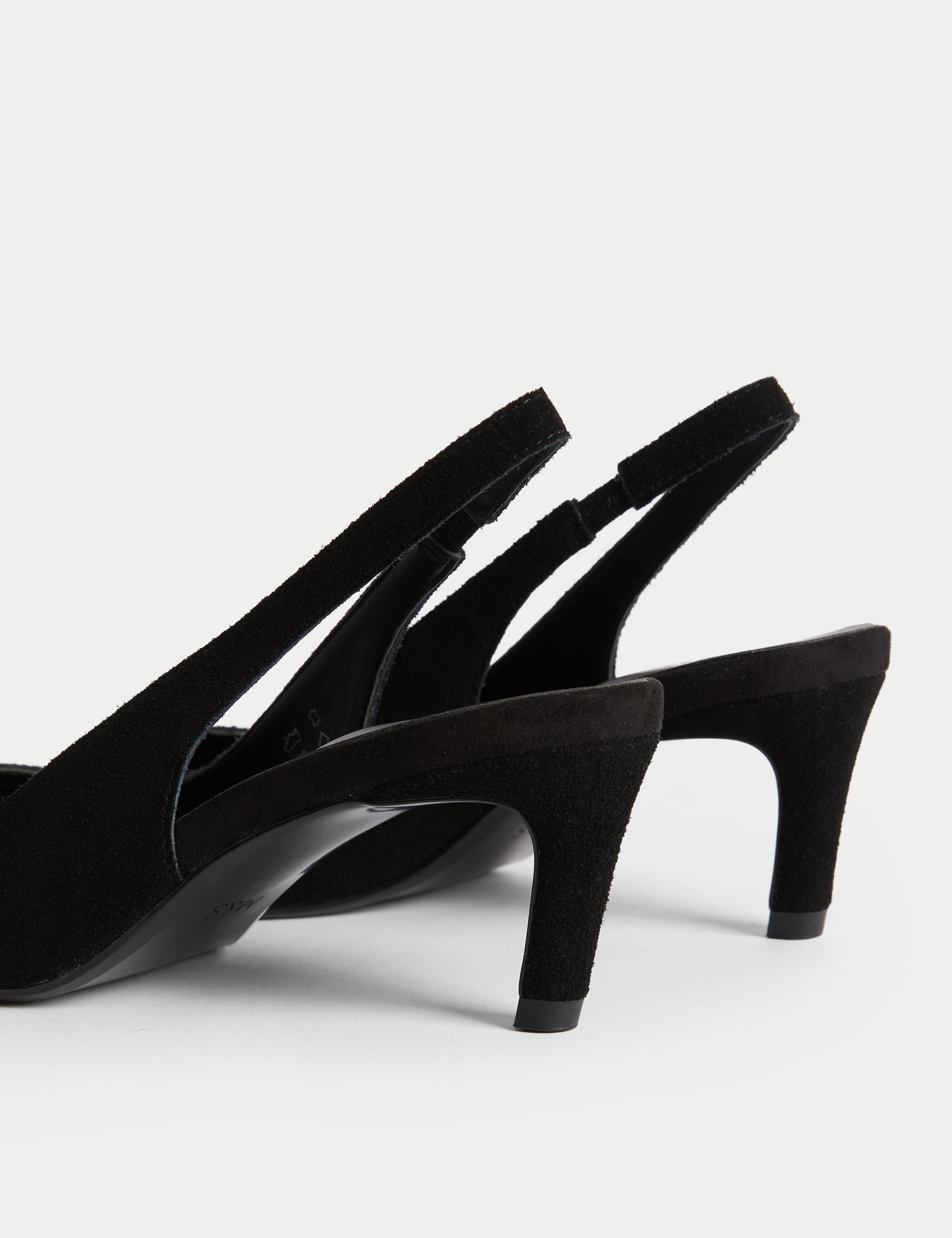 Suede Stiletto Heel Court Shoes 3 of 3