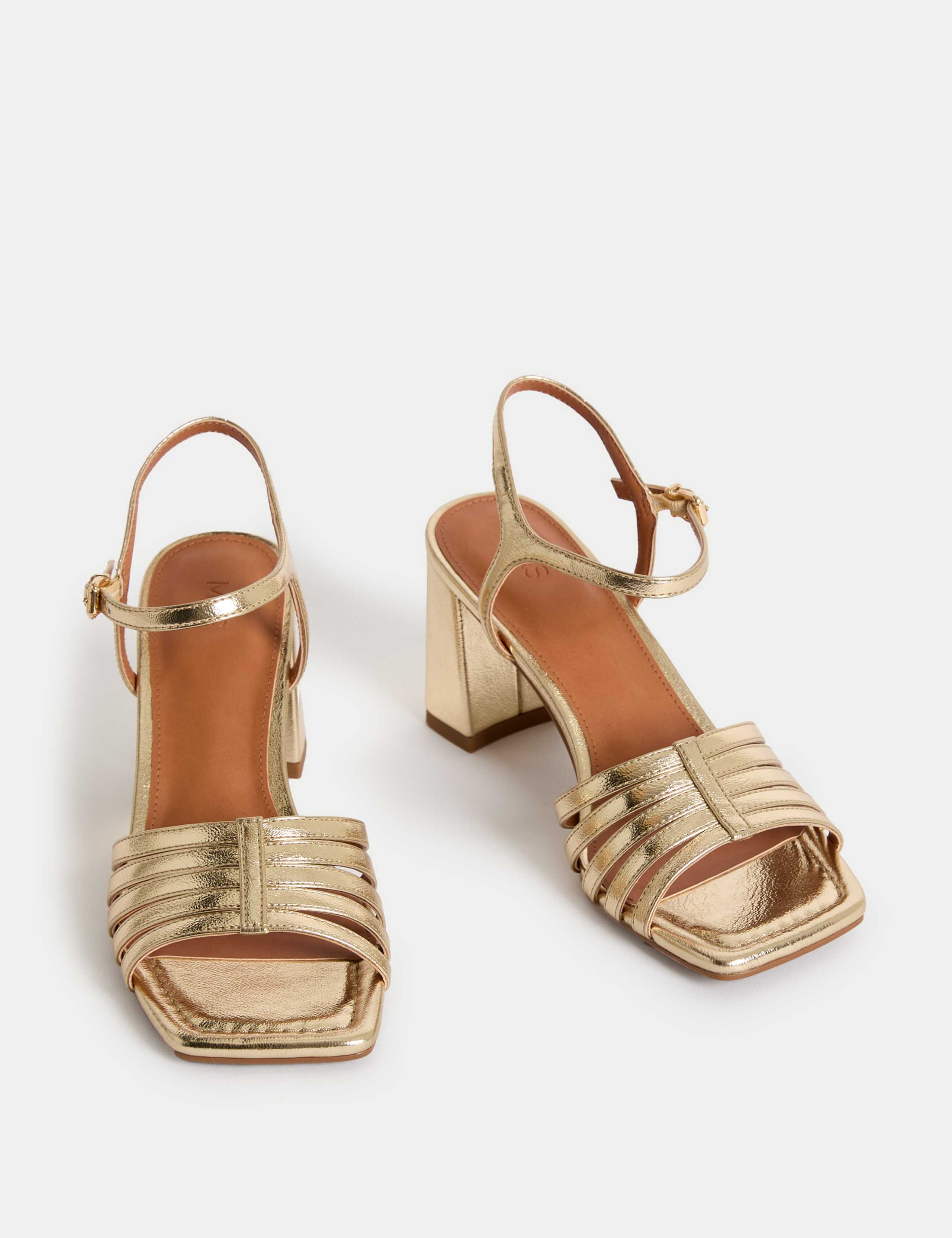 Strappy Block Heel Sandals 2 of 3