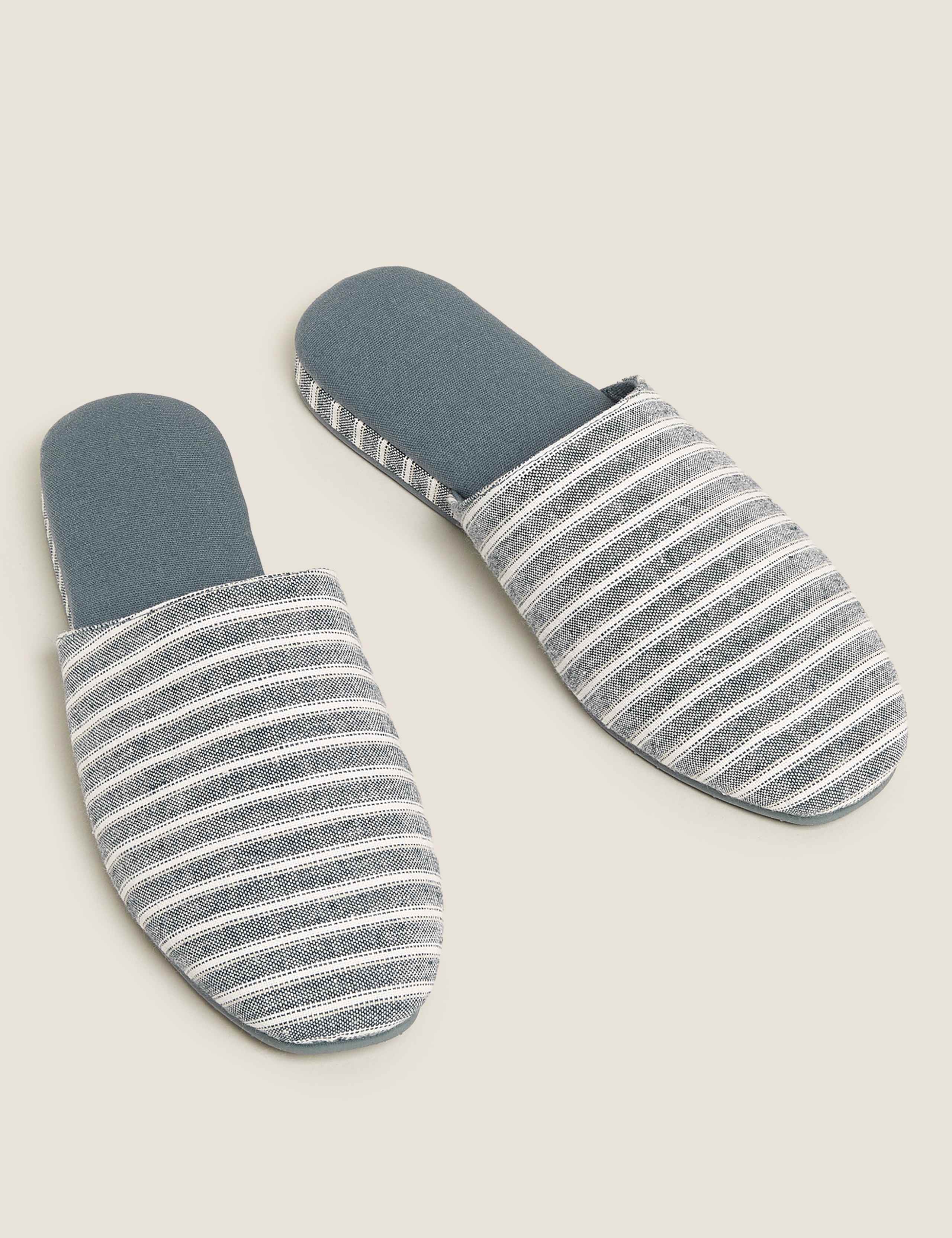 Wedge Square Toe Mule Slippers 2 of 6