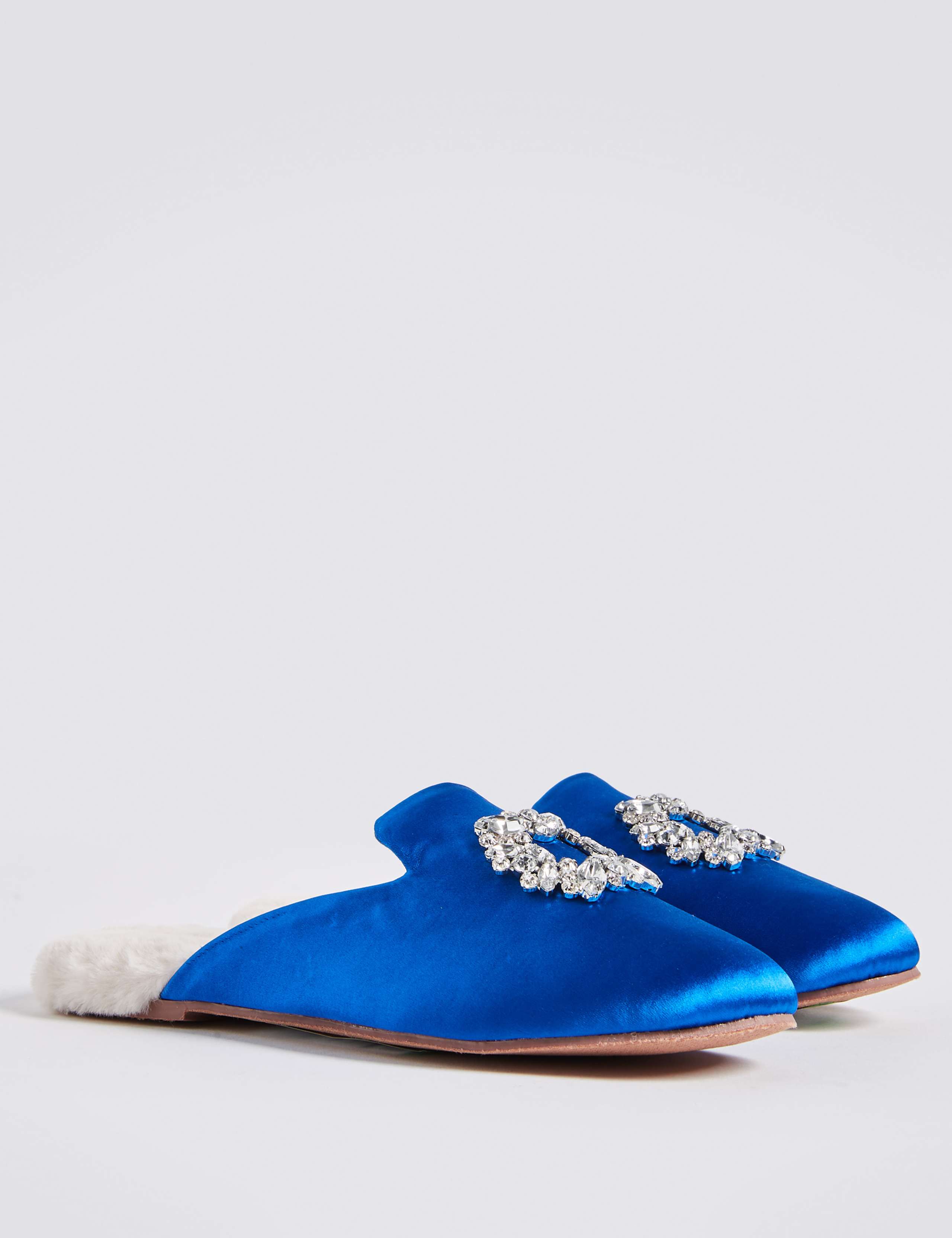 Jewelled Mule Slippers 3 of 6