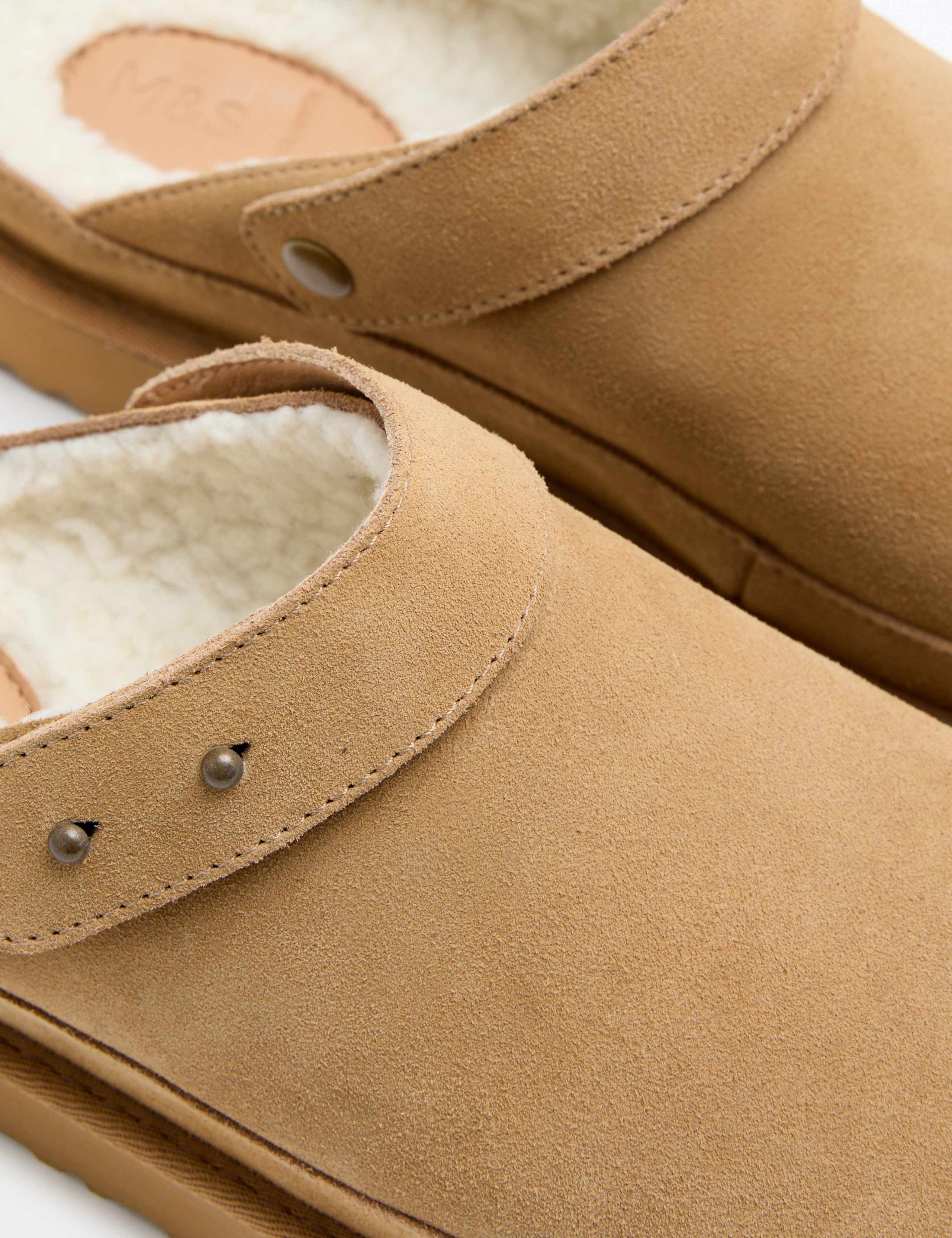 Suede Flatform Clogs 3 of 3