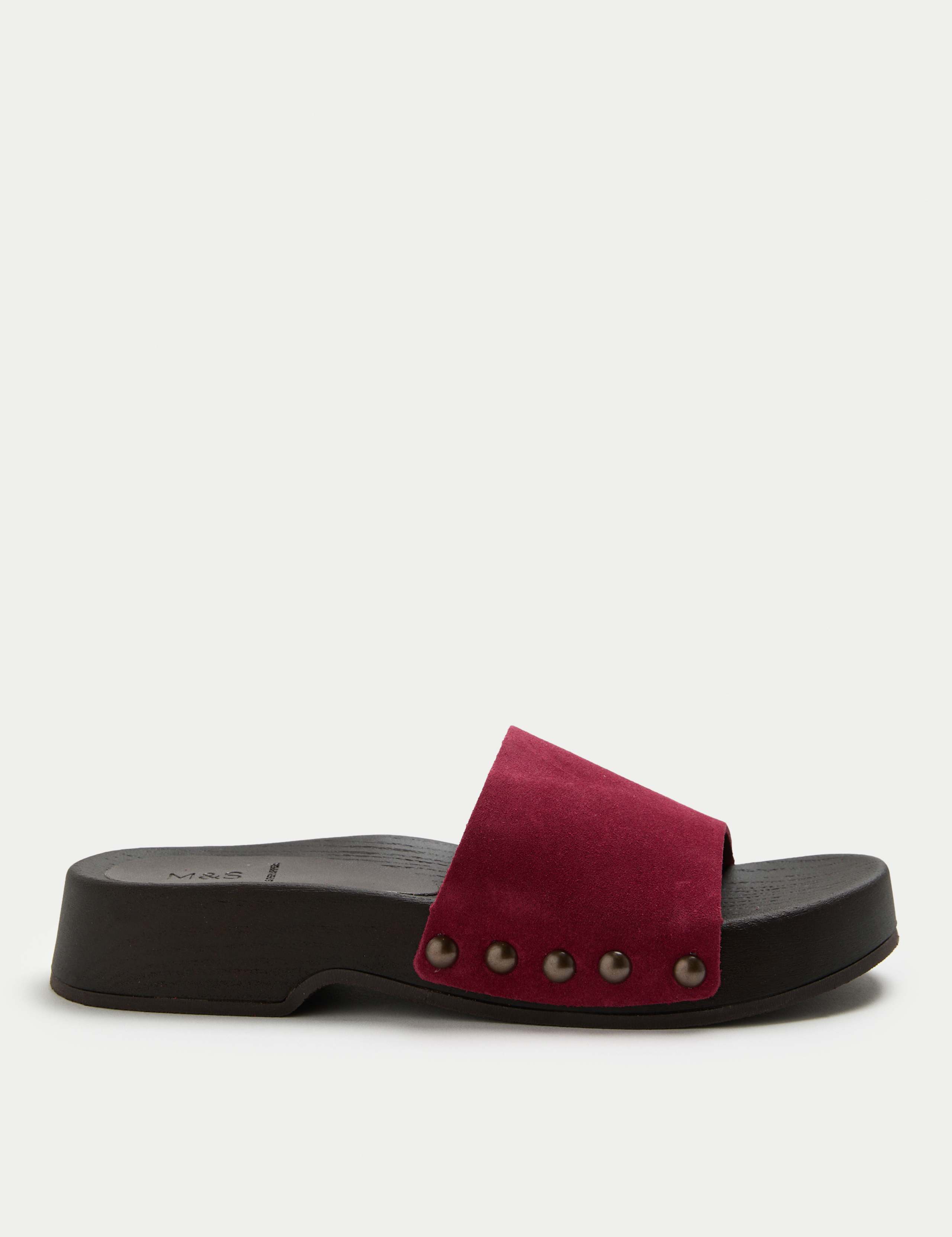 Suede Slip On Clog 2 of 3