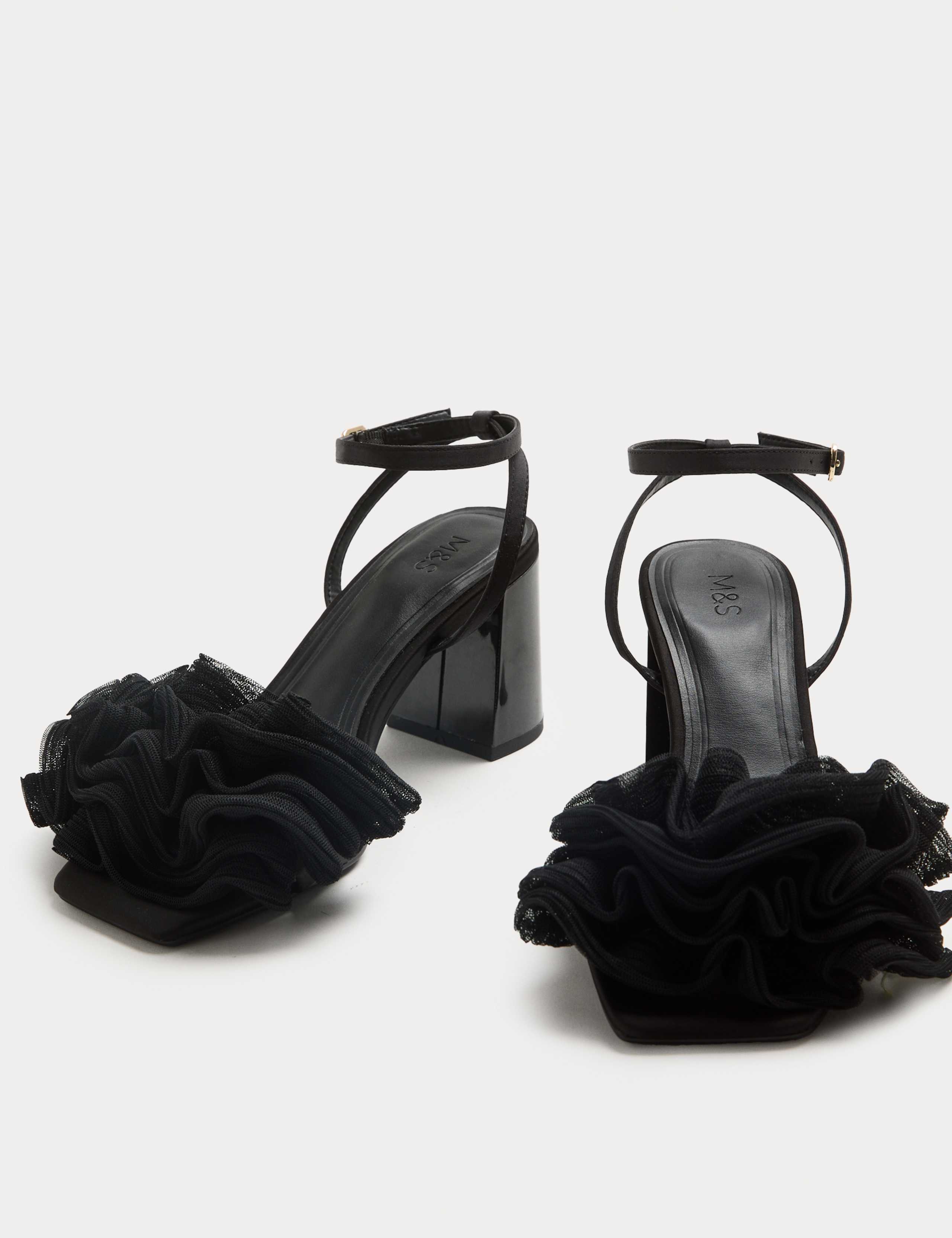 Ruffle Detail Heels 2 of 3