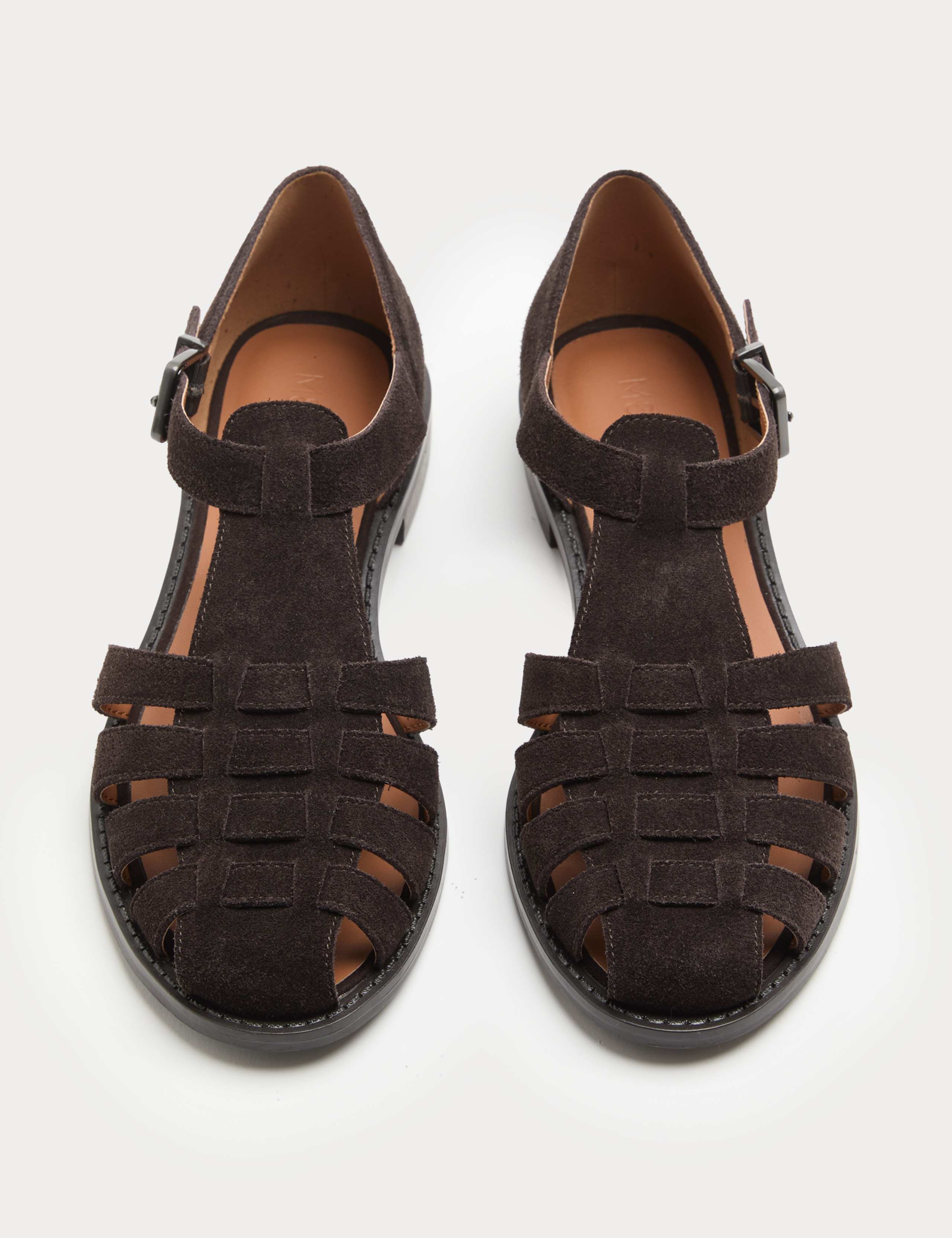 Suede Strappy Fisherman Sandals 2 of 3