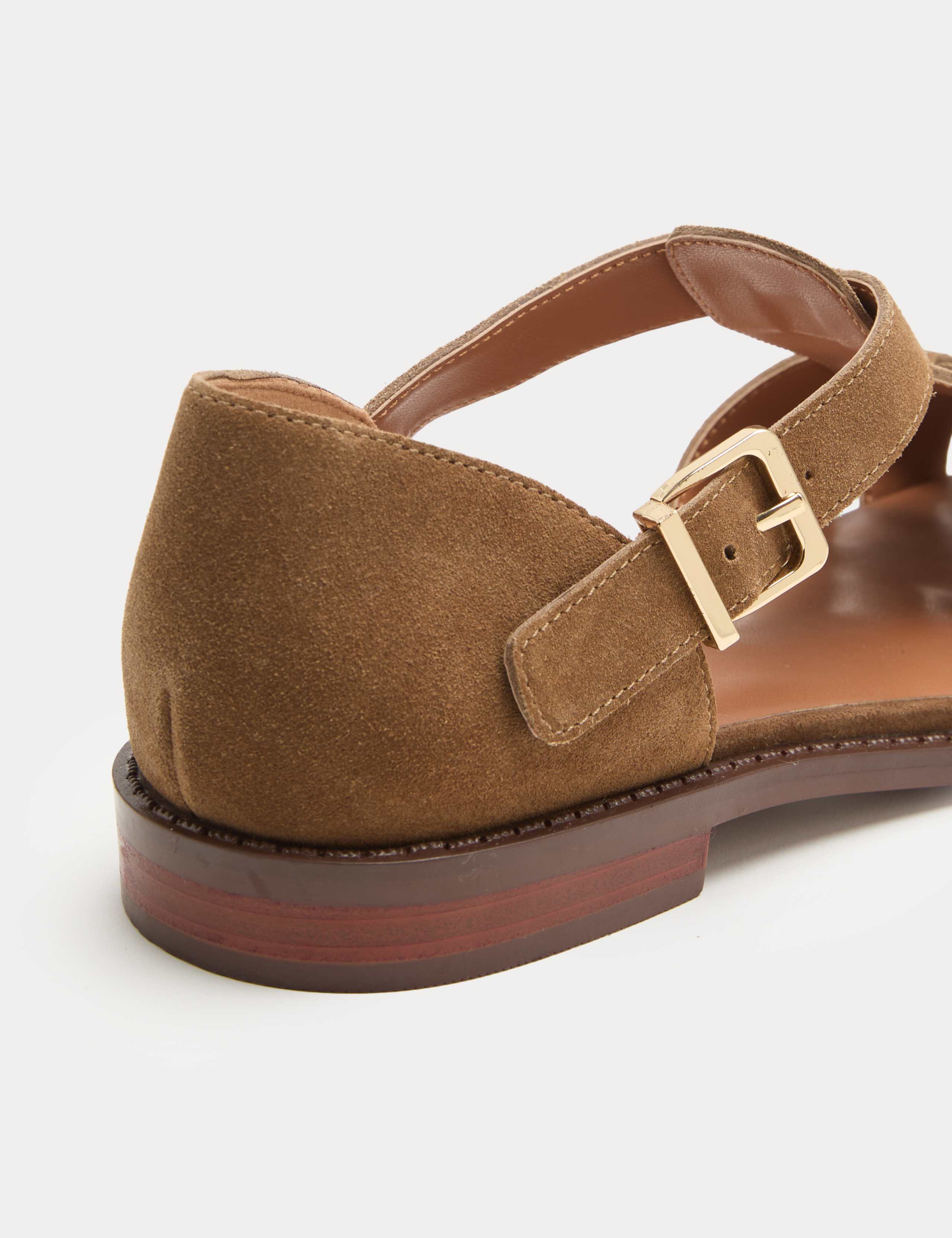 Suede Strappy Fisherman Sandals 3 of 3