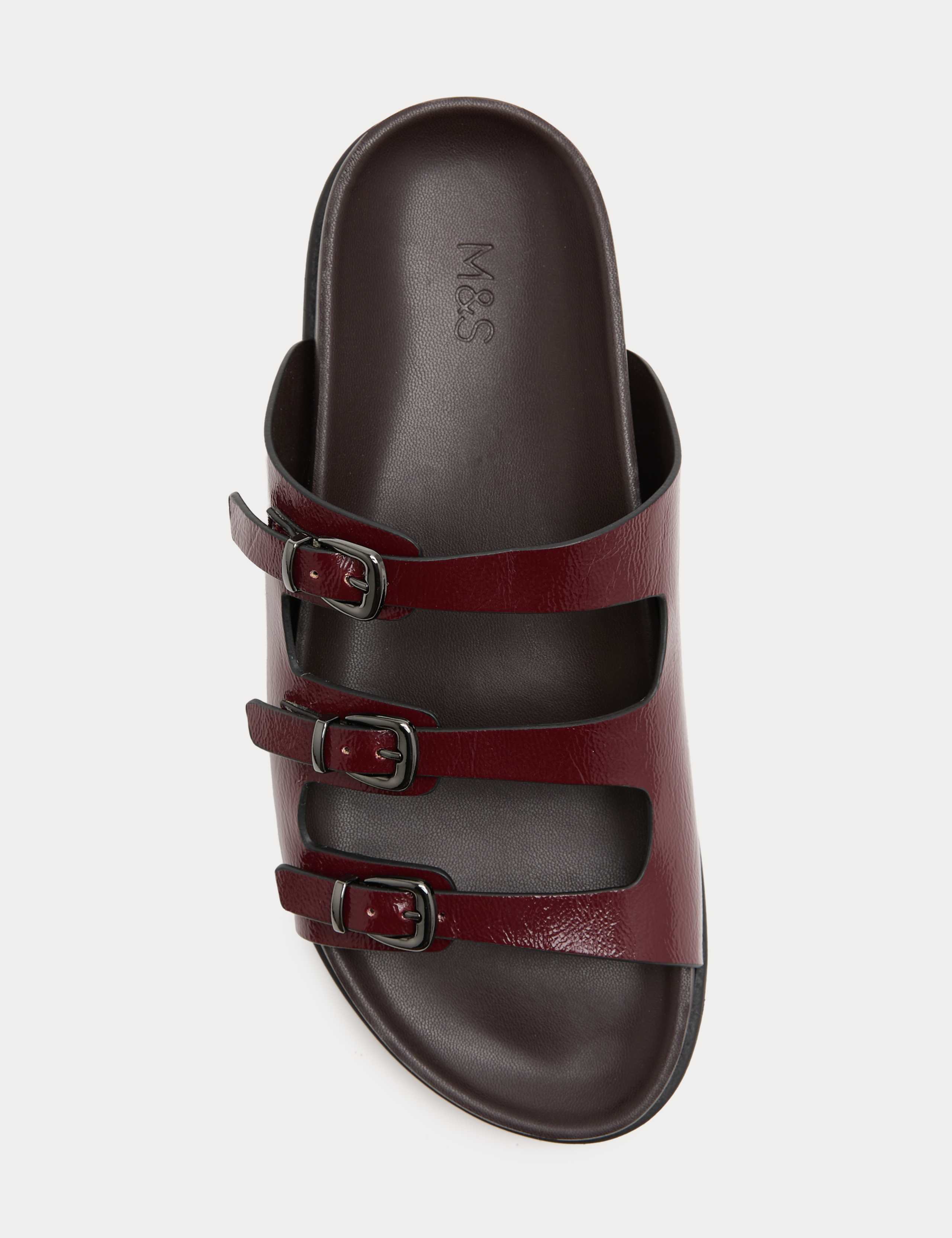 Triple Buckle Footbed Sandals 3 of 3