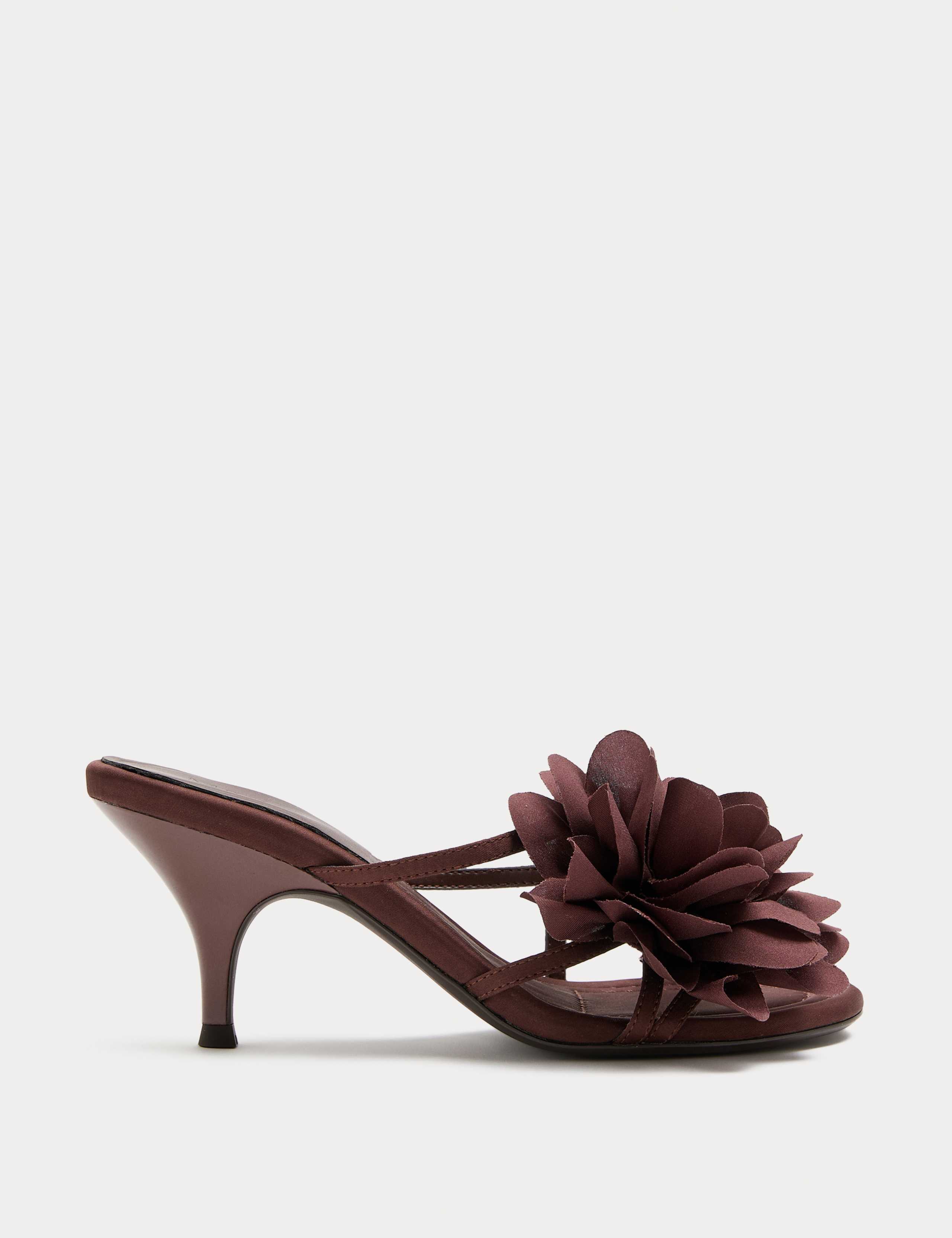 Corsage Stiletto Heel Mules 2 of 3