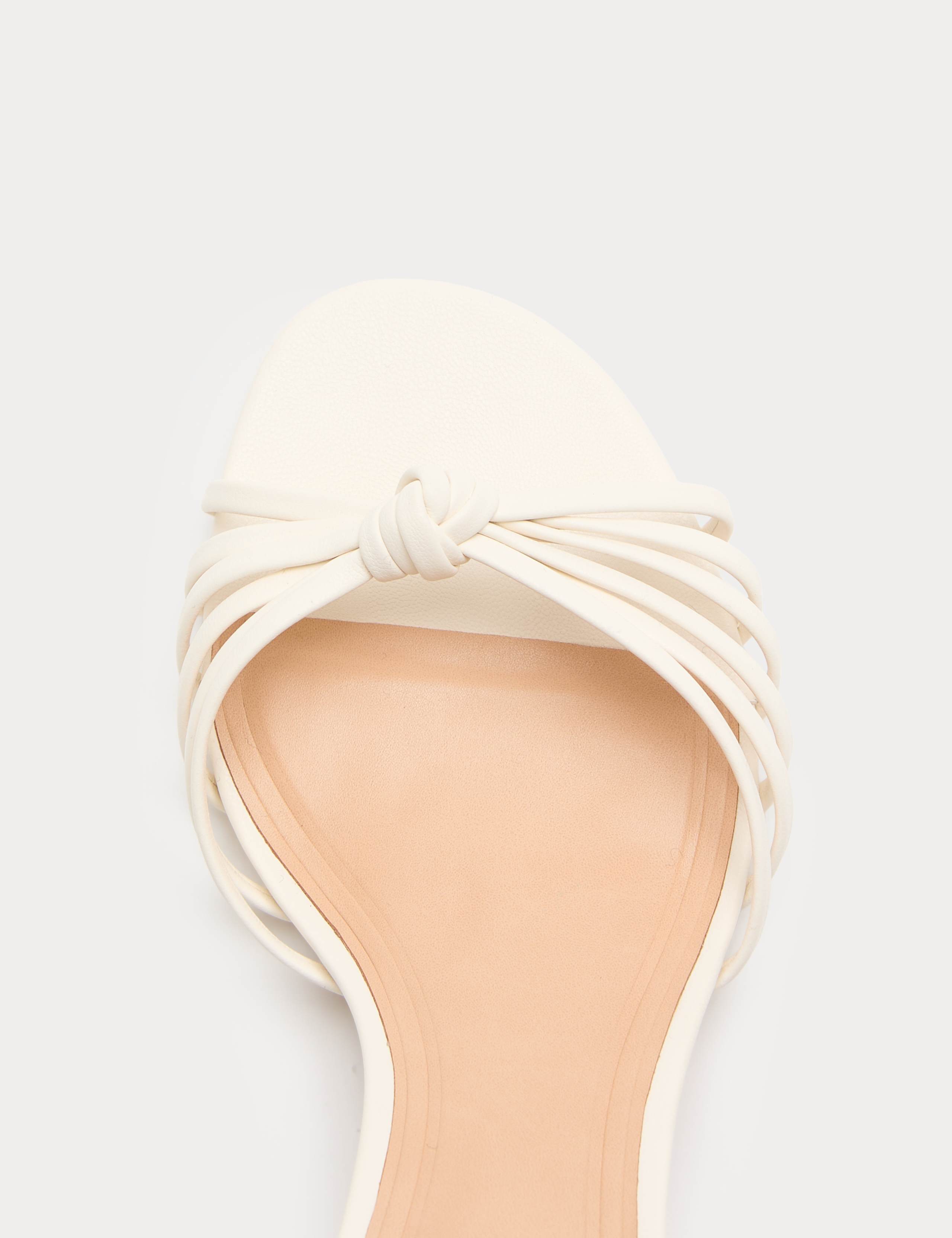 Knot Strappy Stiletto Heel Sandals 3 of 3