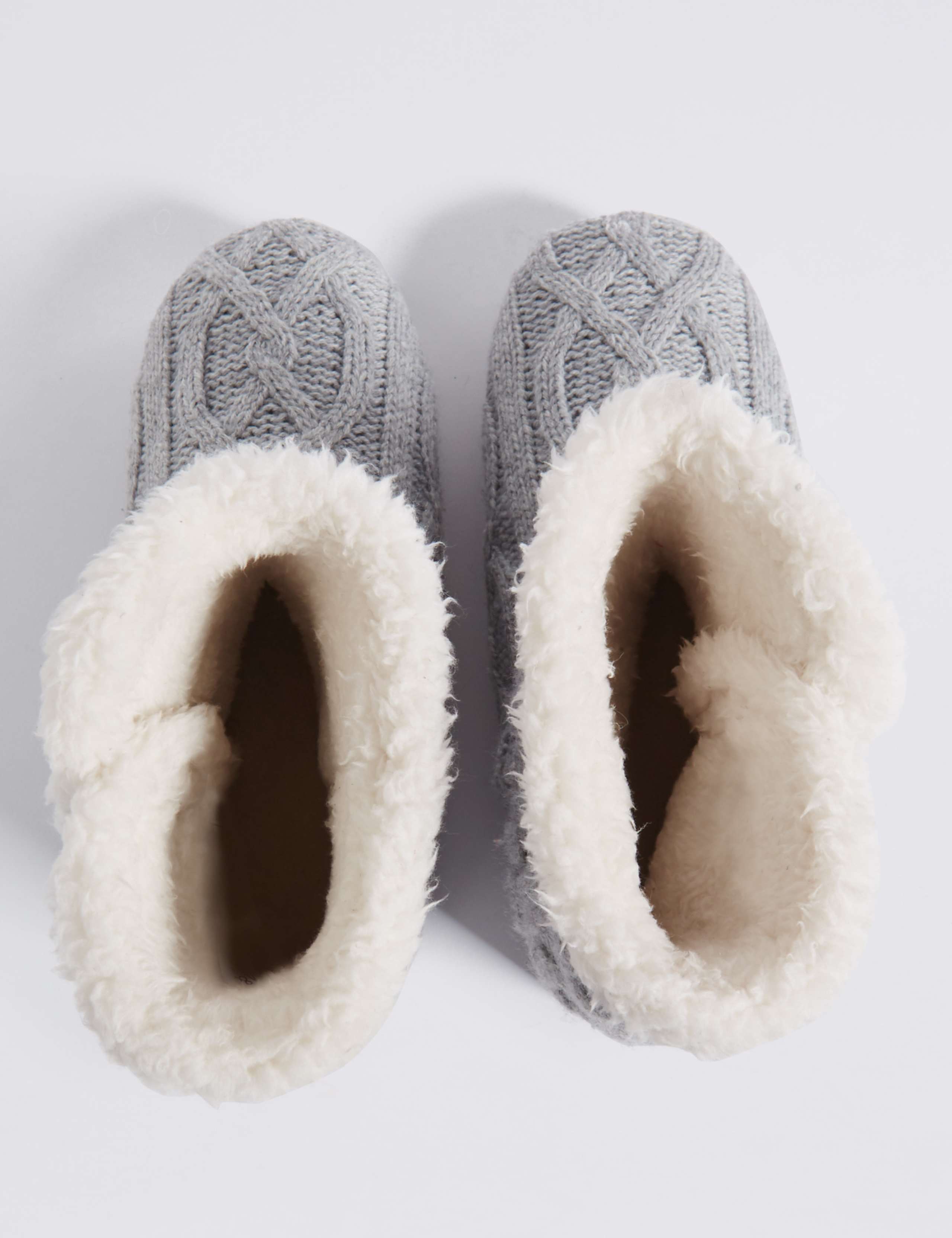 Cable Knit Slipper Boots 4 of 6