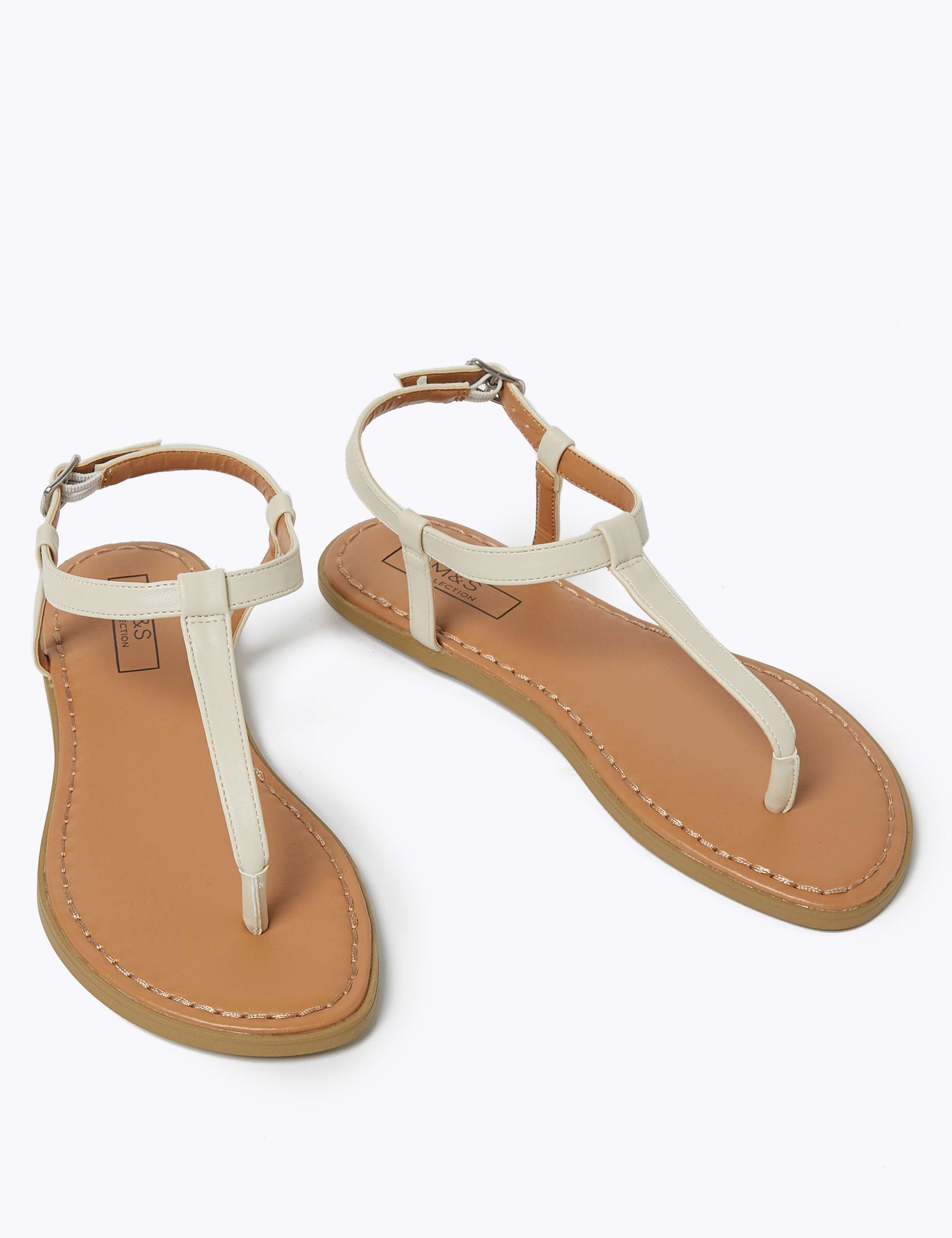 Flat T-Bar Sandals 2 of 4