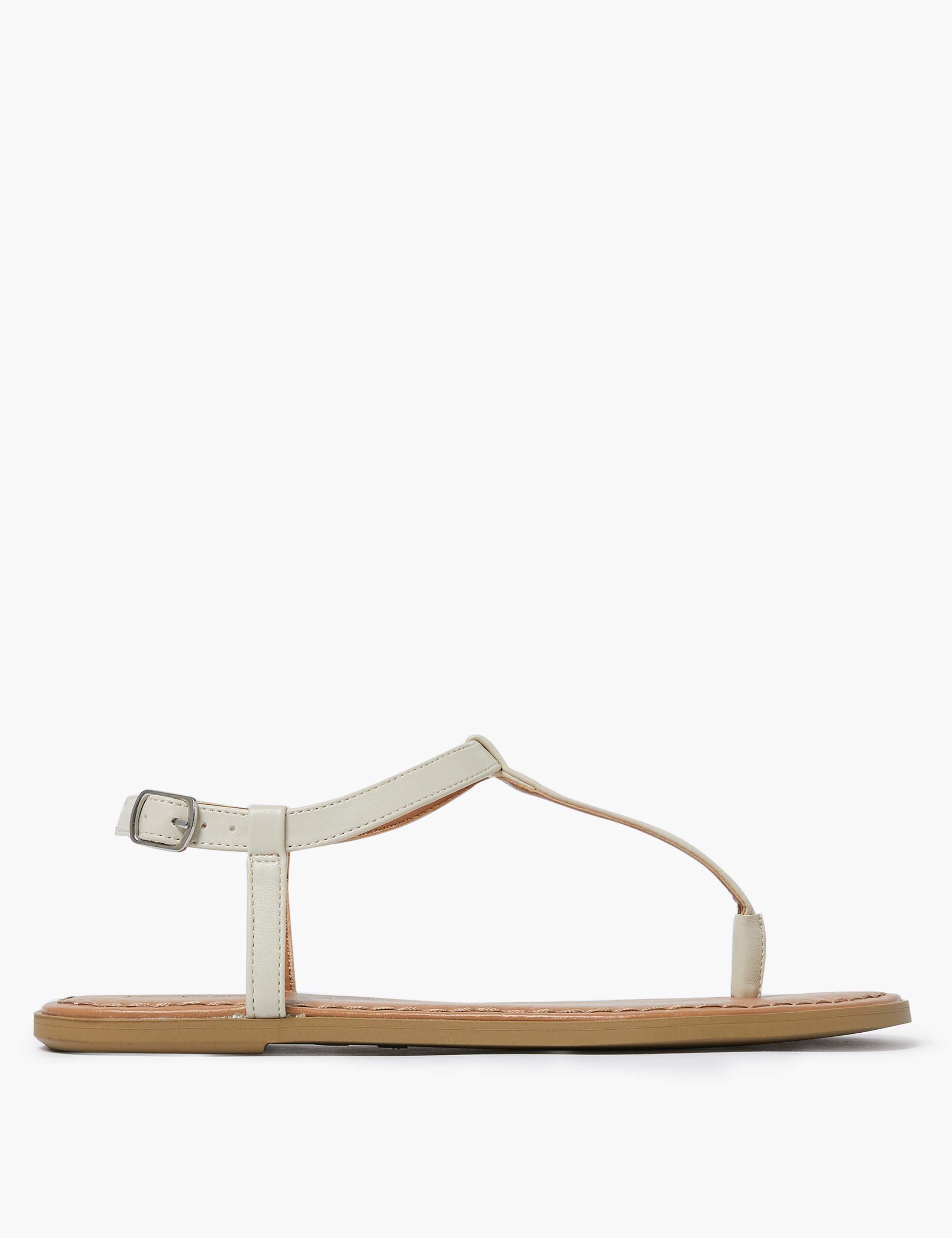 Flat T-Bar Sandals 1 of 4