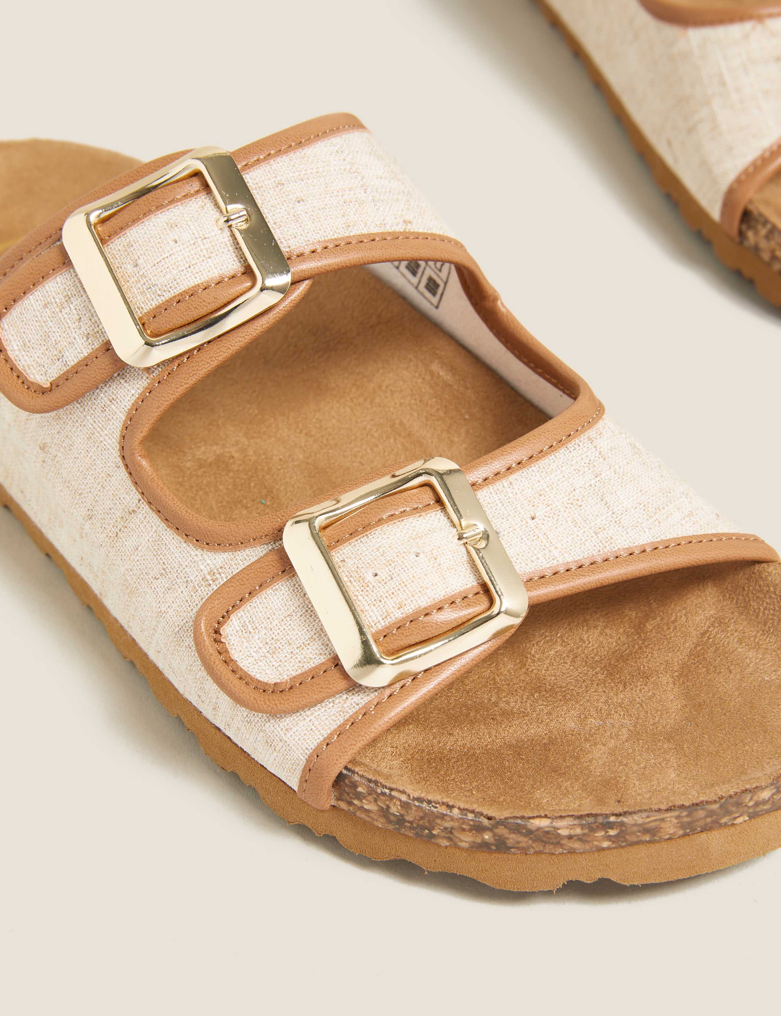 Buckle Flat Footbed Sandals 4 of 6
