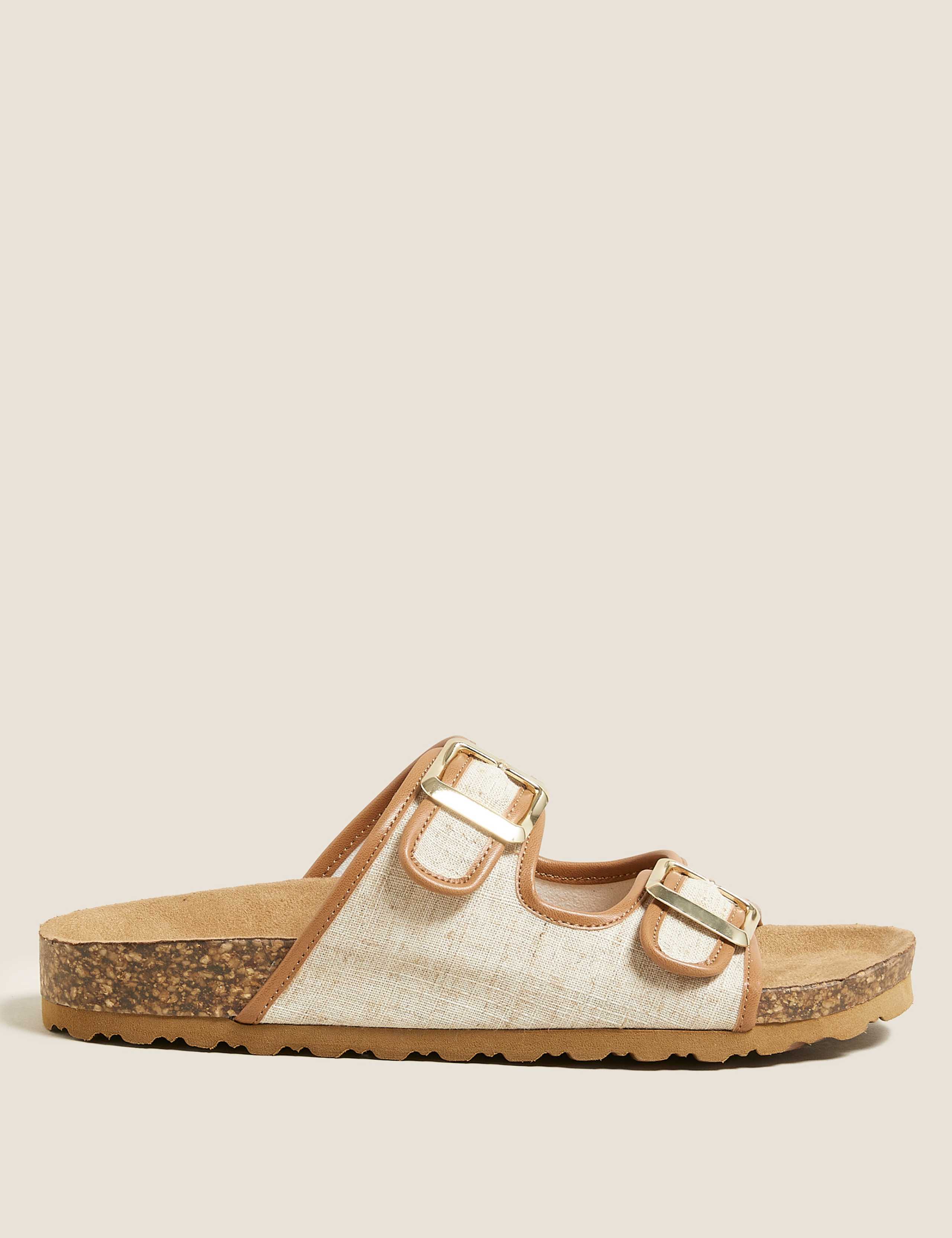 Buckle Flat Footbed Sandals 5 of 6