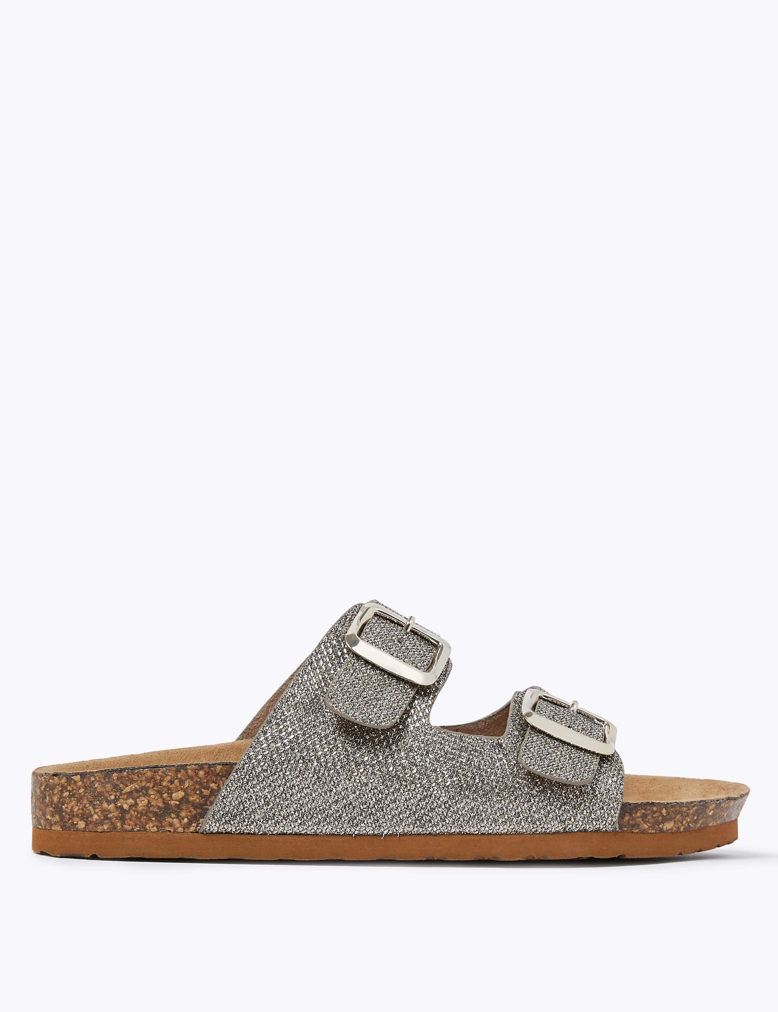 Buckle Footbed Sandal 1 of 4
