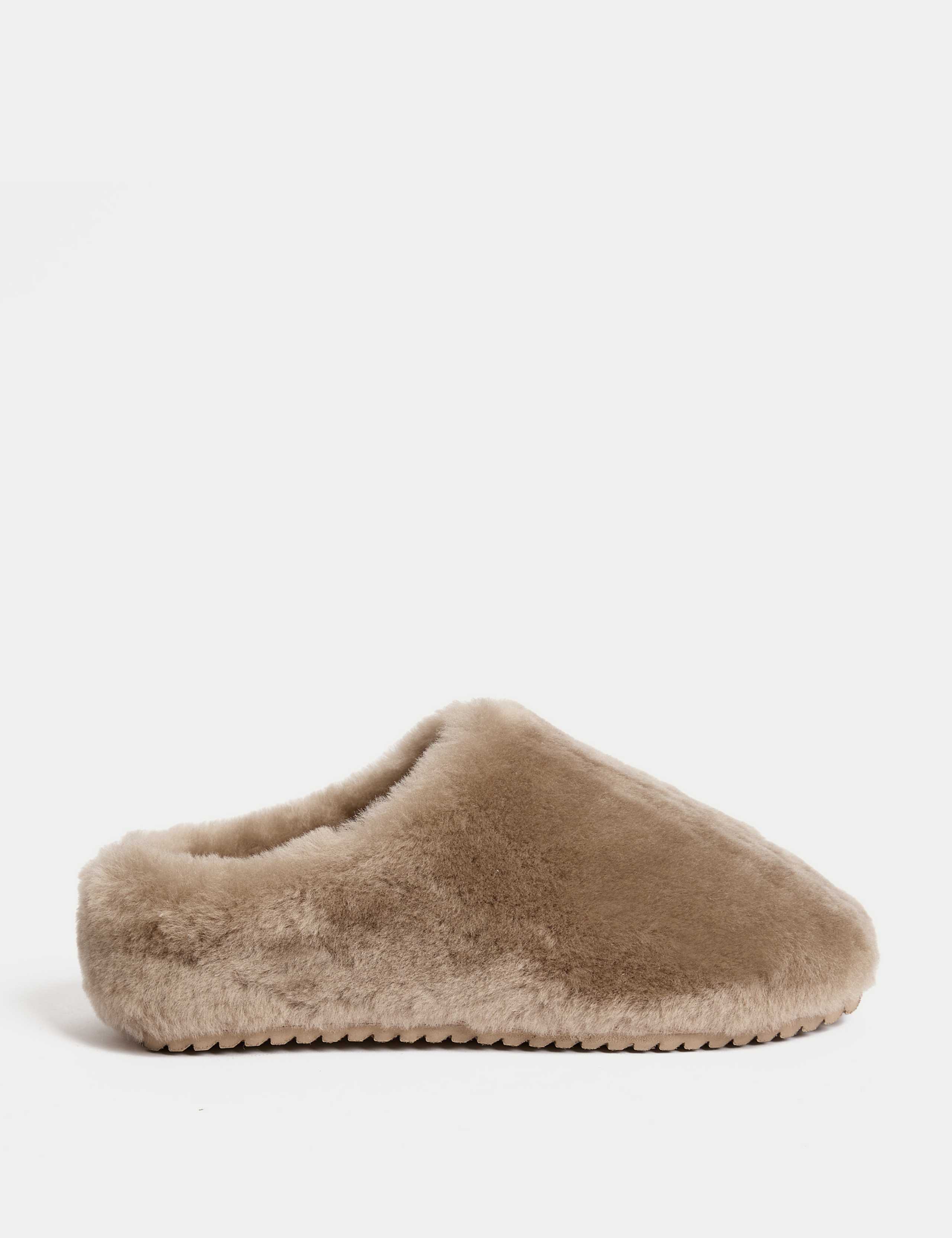 Shearling Mule Slippers 1 of 3
