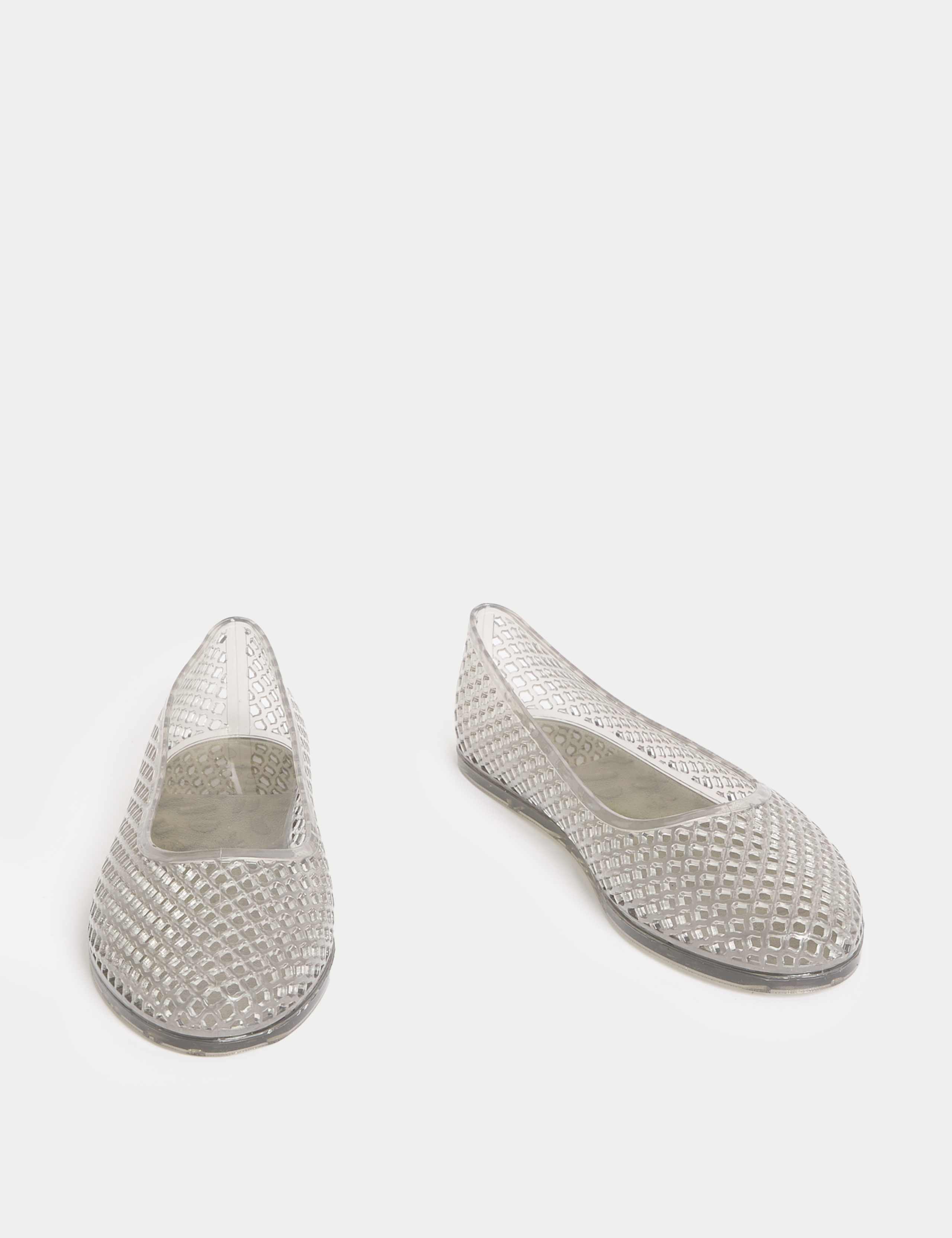 Jelly Slip On Ballet Pumps 2 of 3