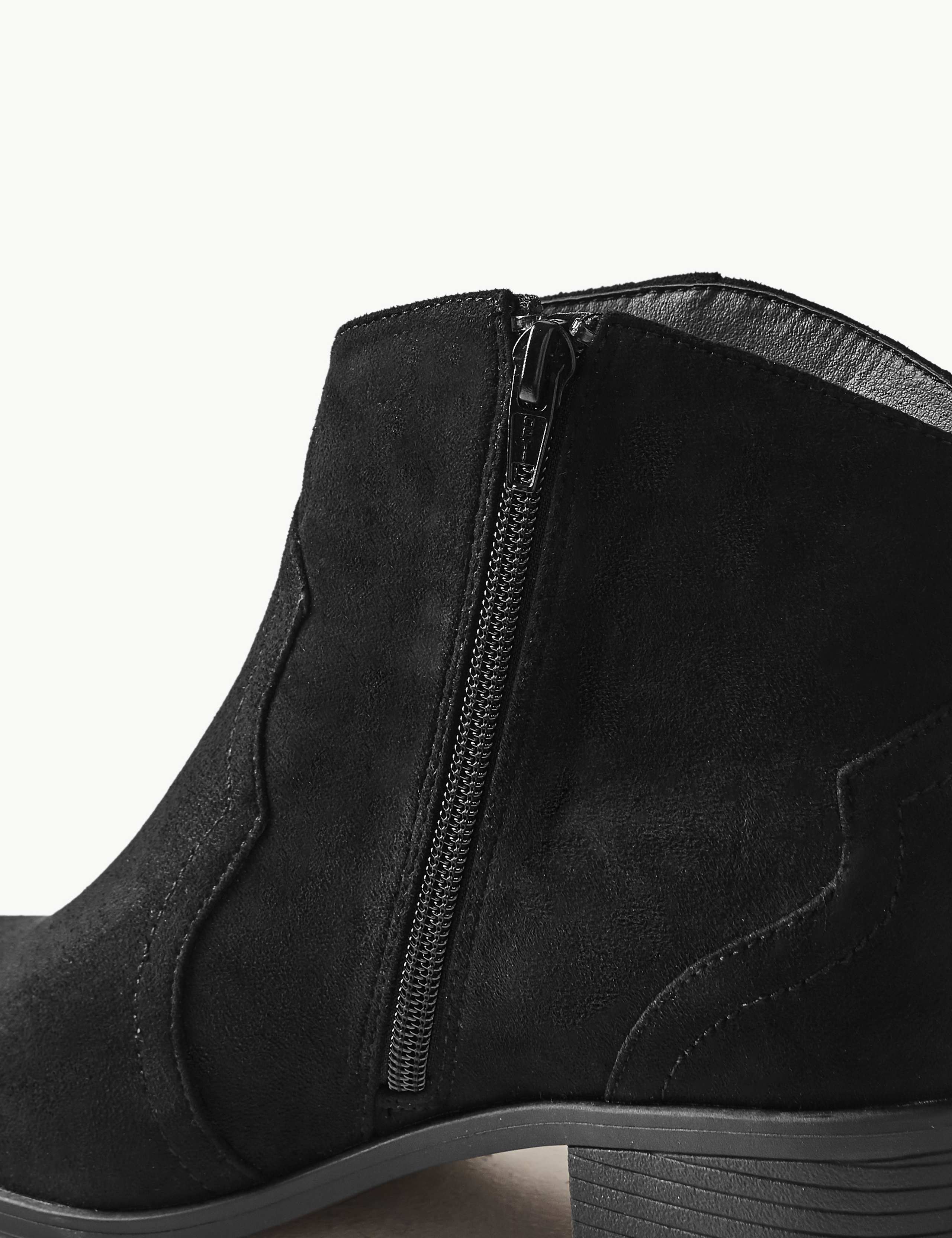 Wide Fit Western Ankle Boots 4 of 5
