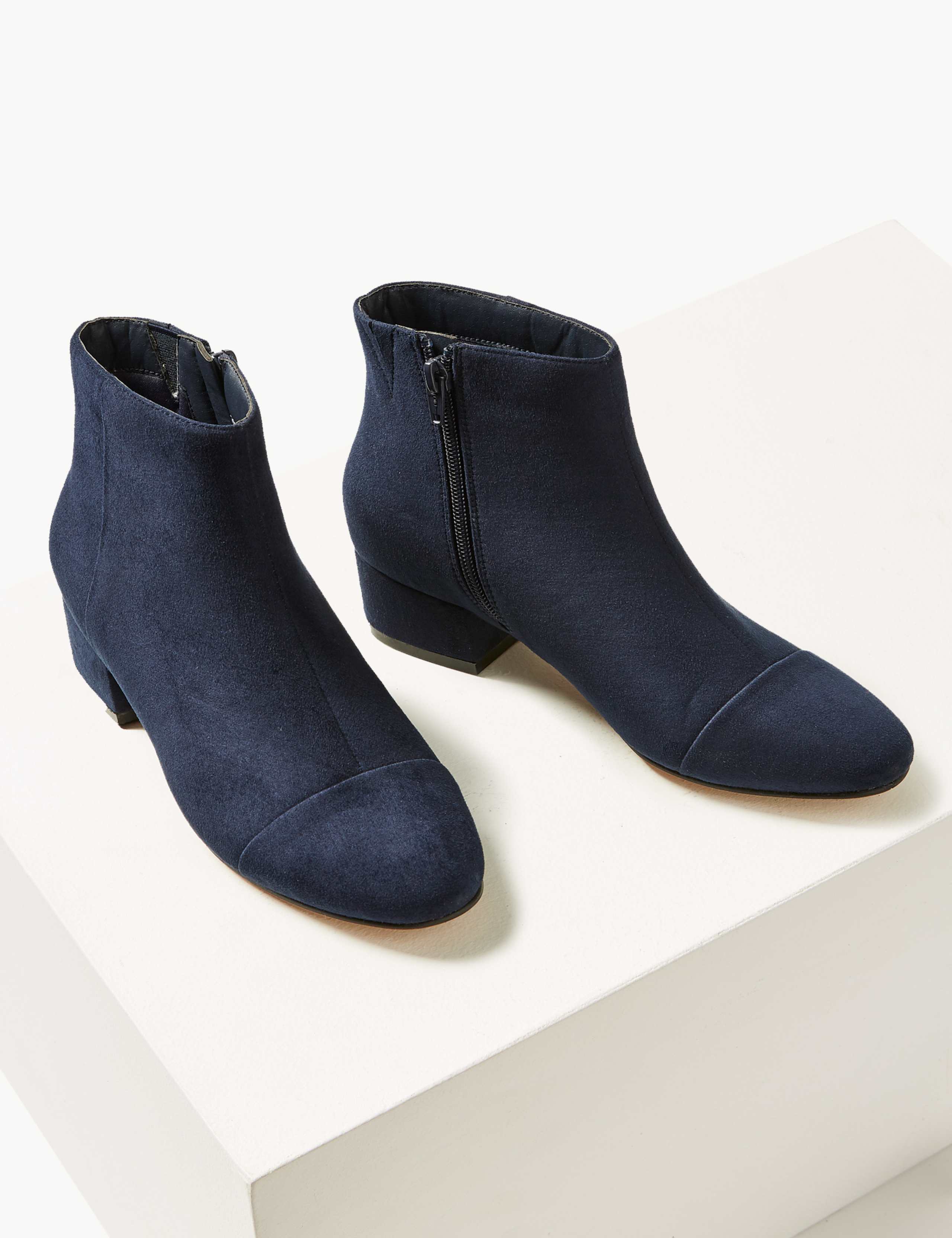 Block Heel Ankle Boots 2 of 5