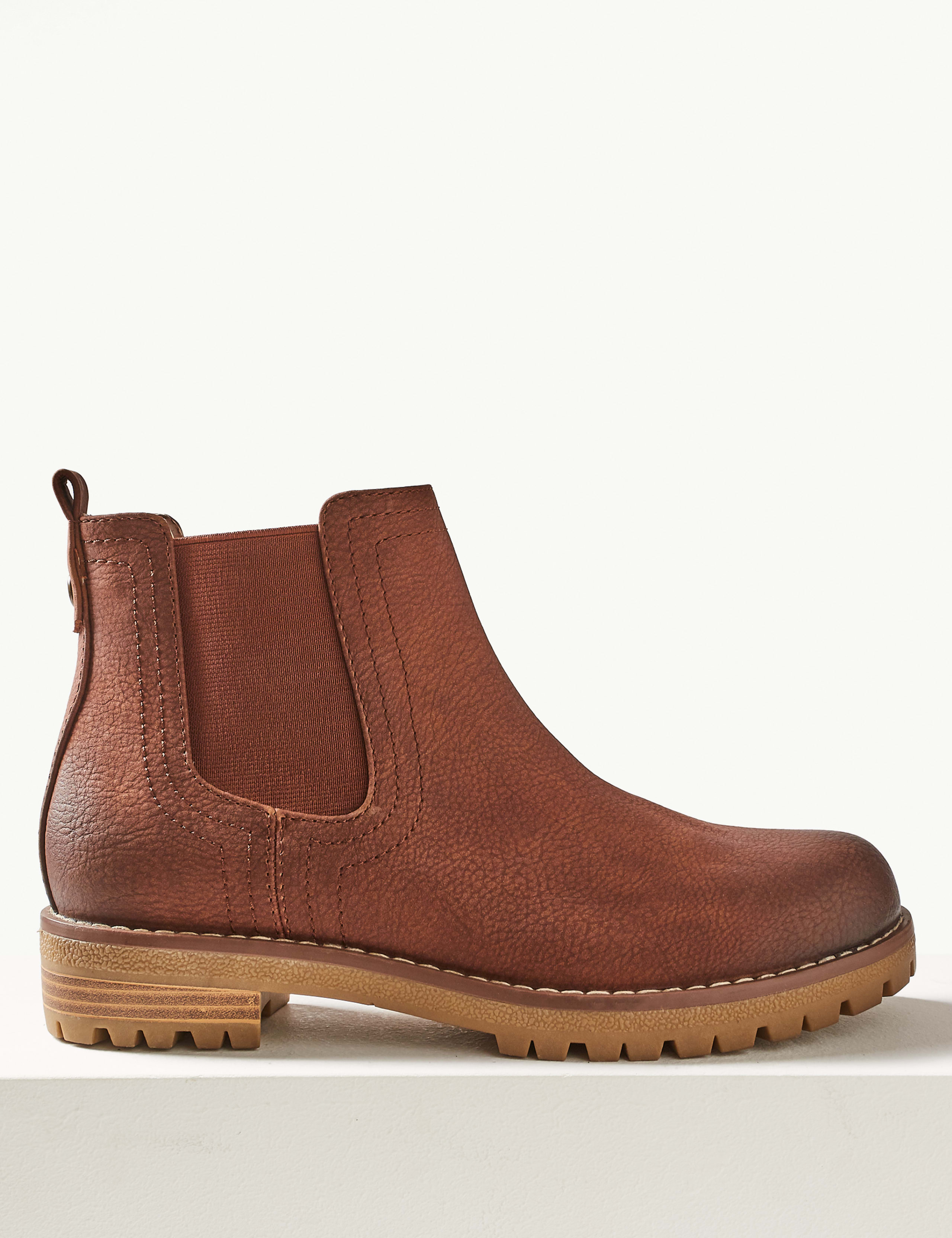 Chelsea Cleat Sole Ankle Boots 2 of 5