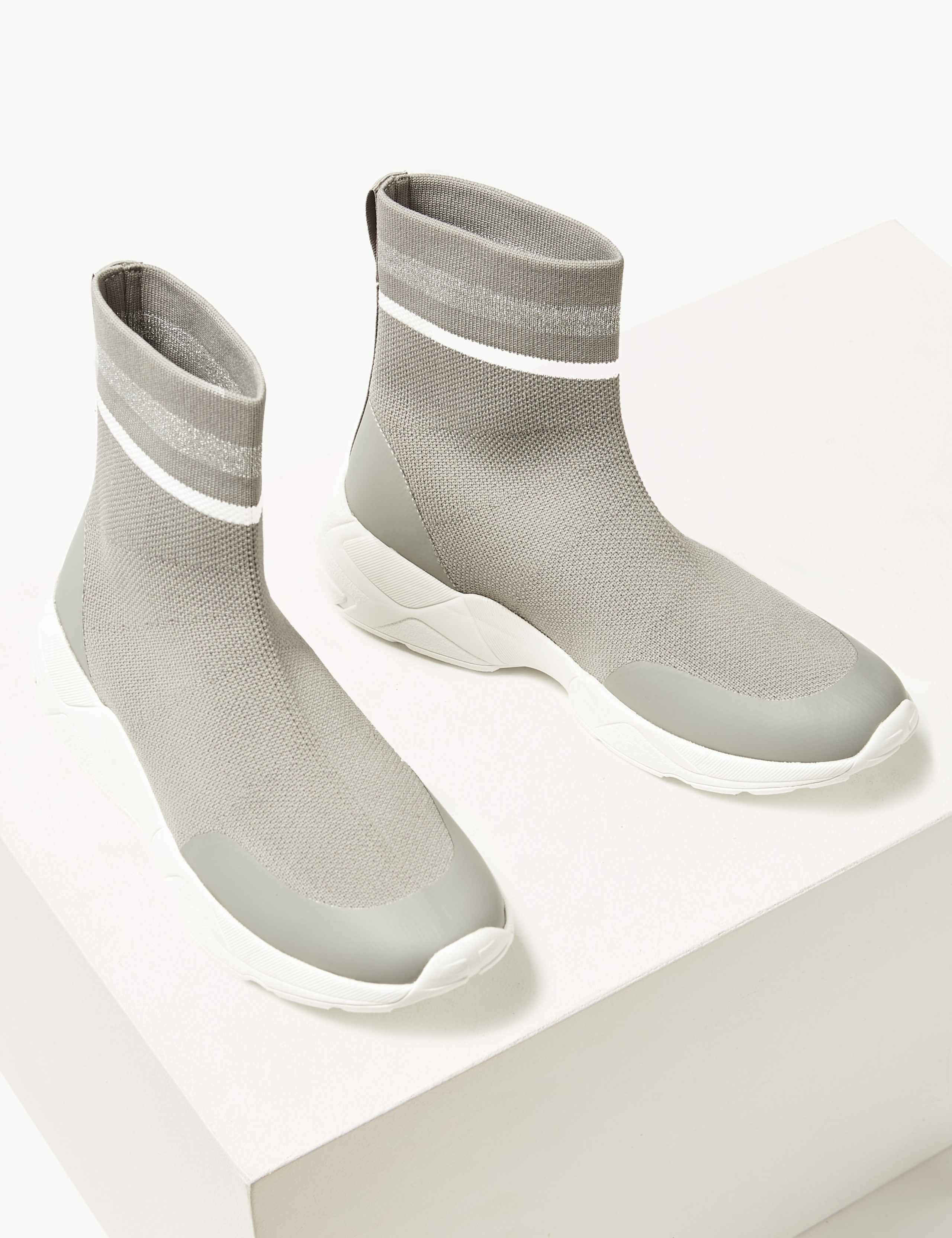 Athletic Knitted Sock Boots 2 of 4