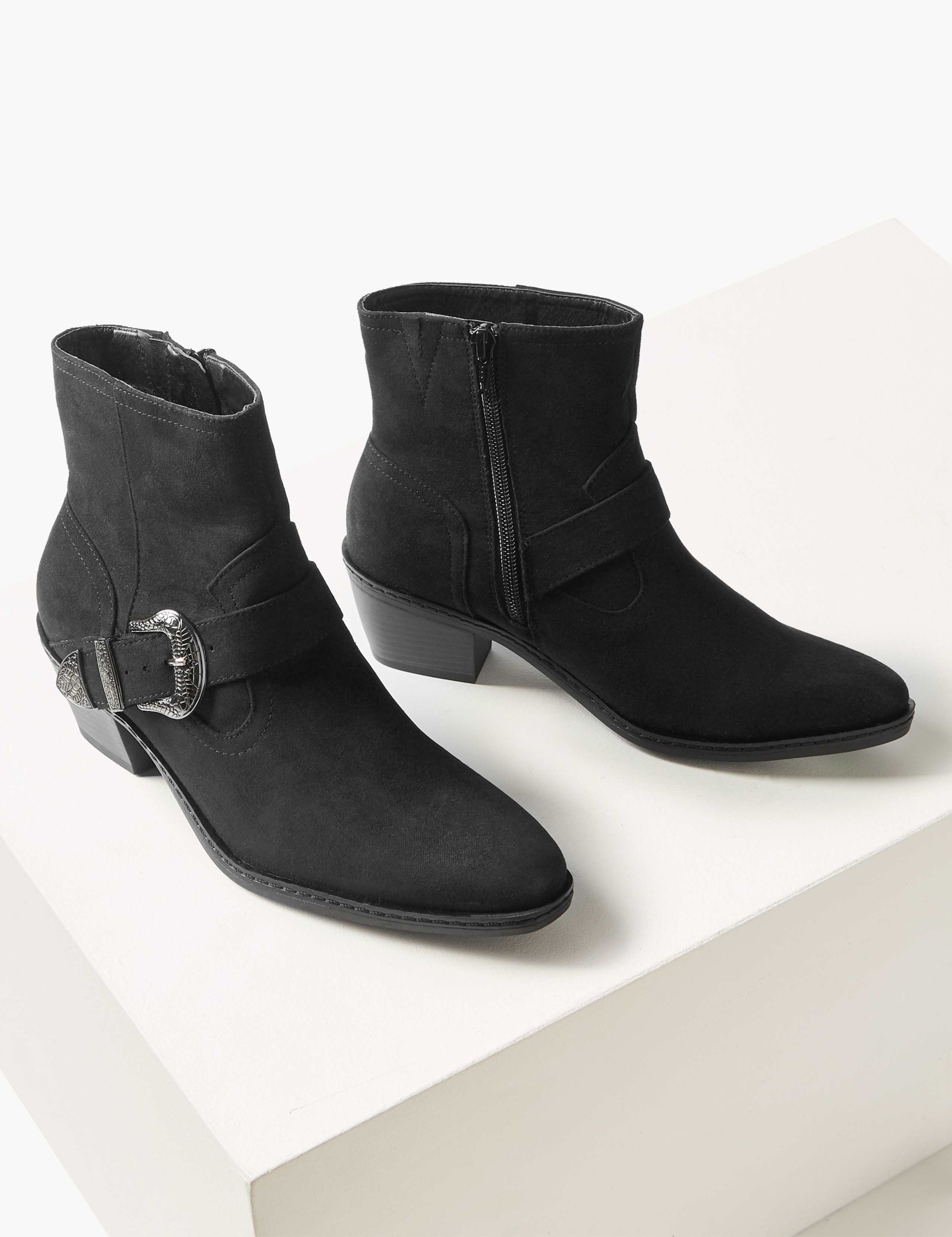 Almond Toe Ankle Boots 3 of 5