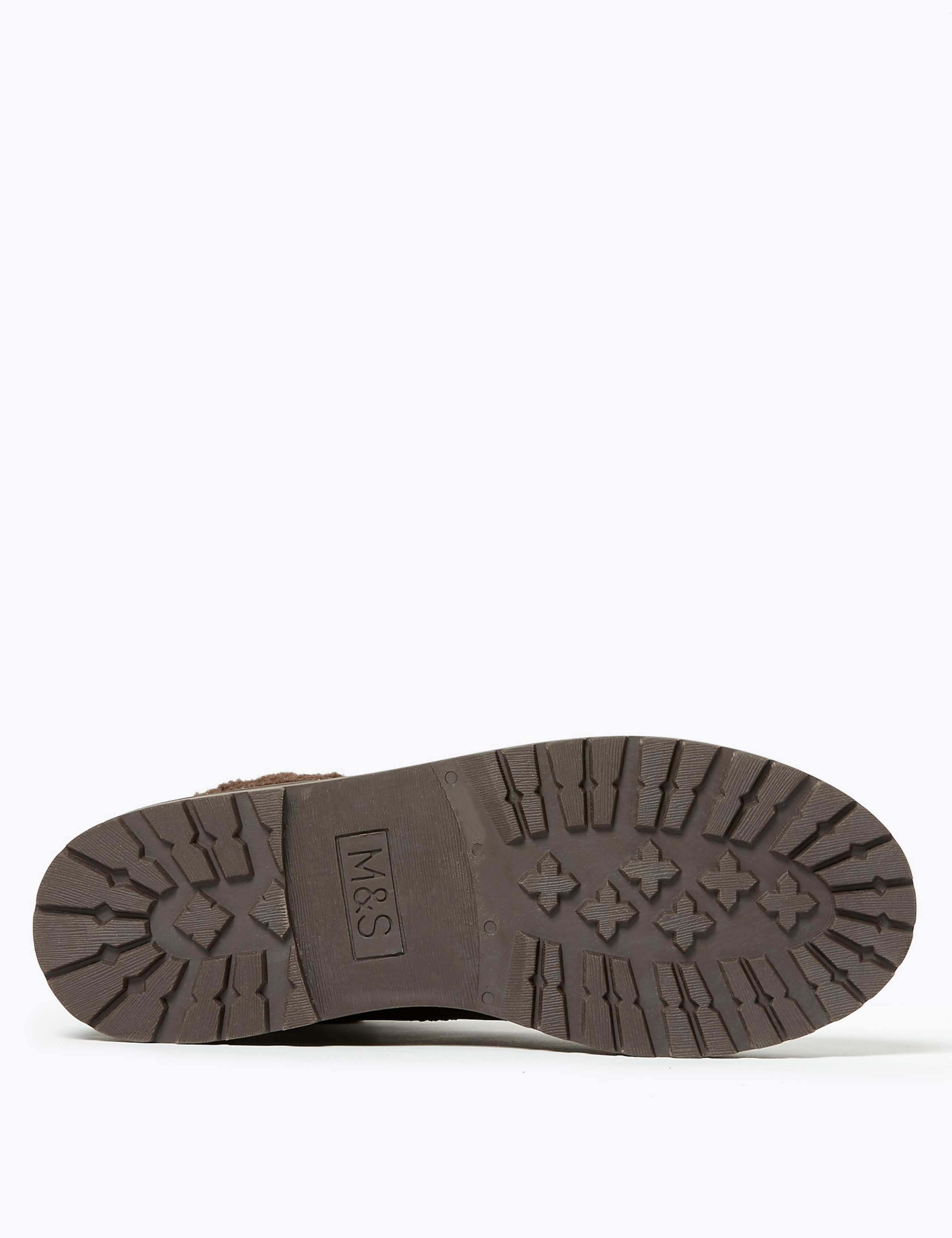 Faux Fur Hiker Ankle Boots 4 of 4