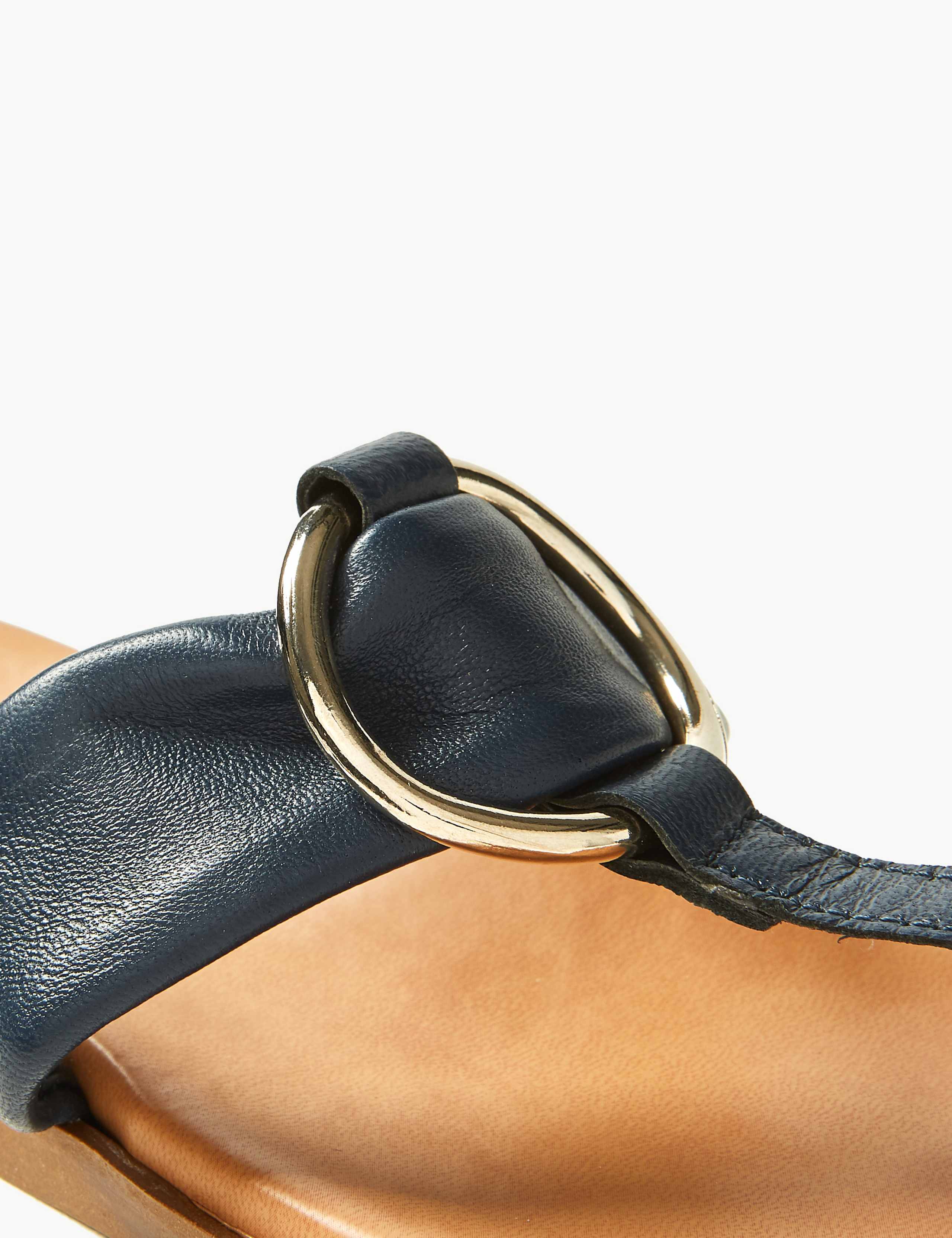 Leather Toe Thong Sandals 4 of 5