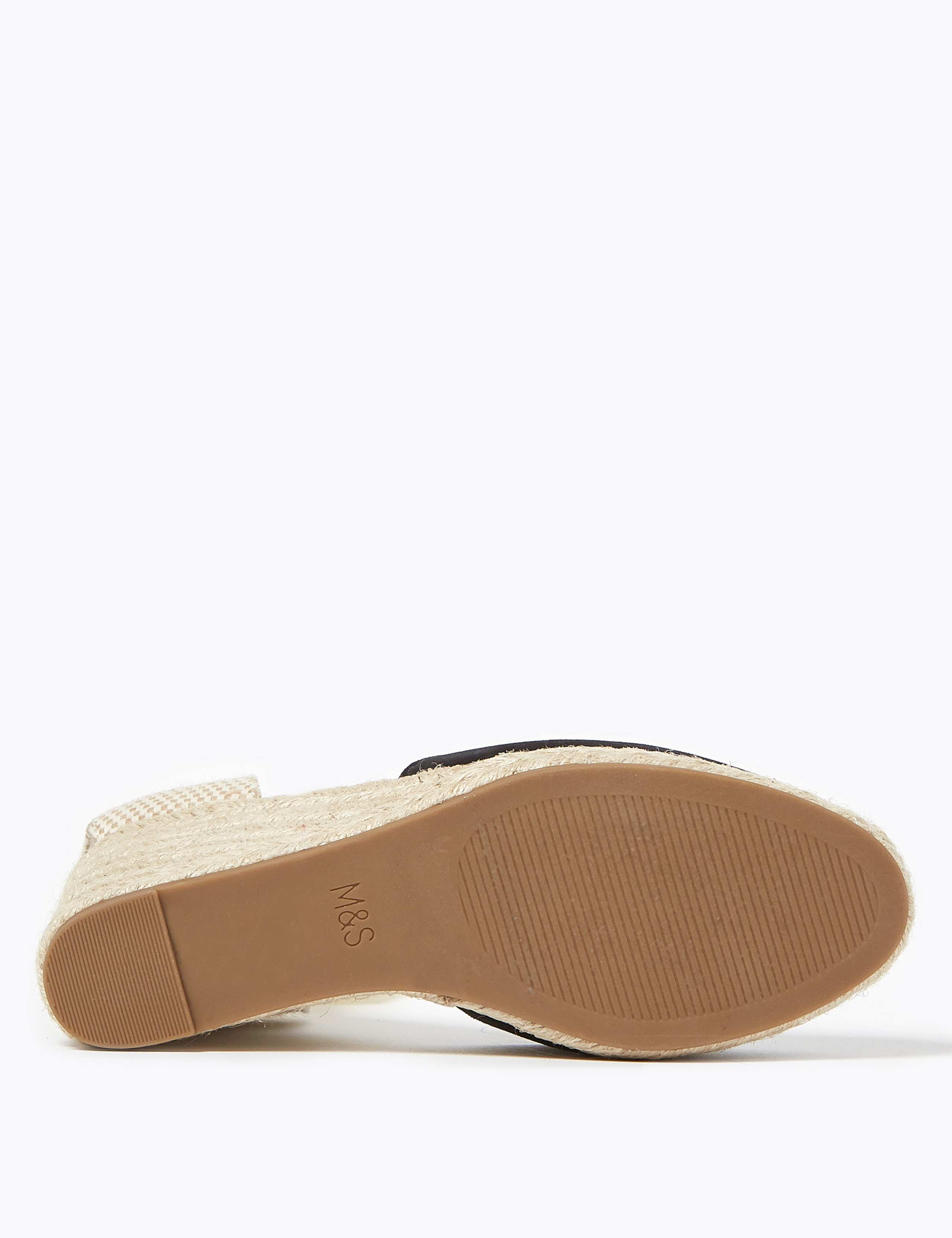 Suede Ankle Tie Wedge Espadrilles 5 of 5