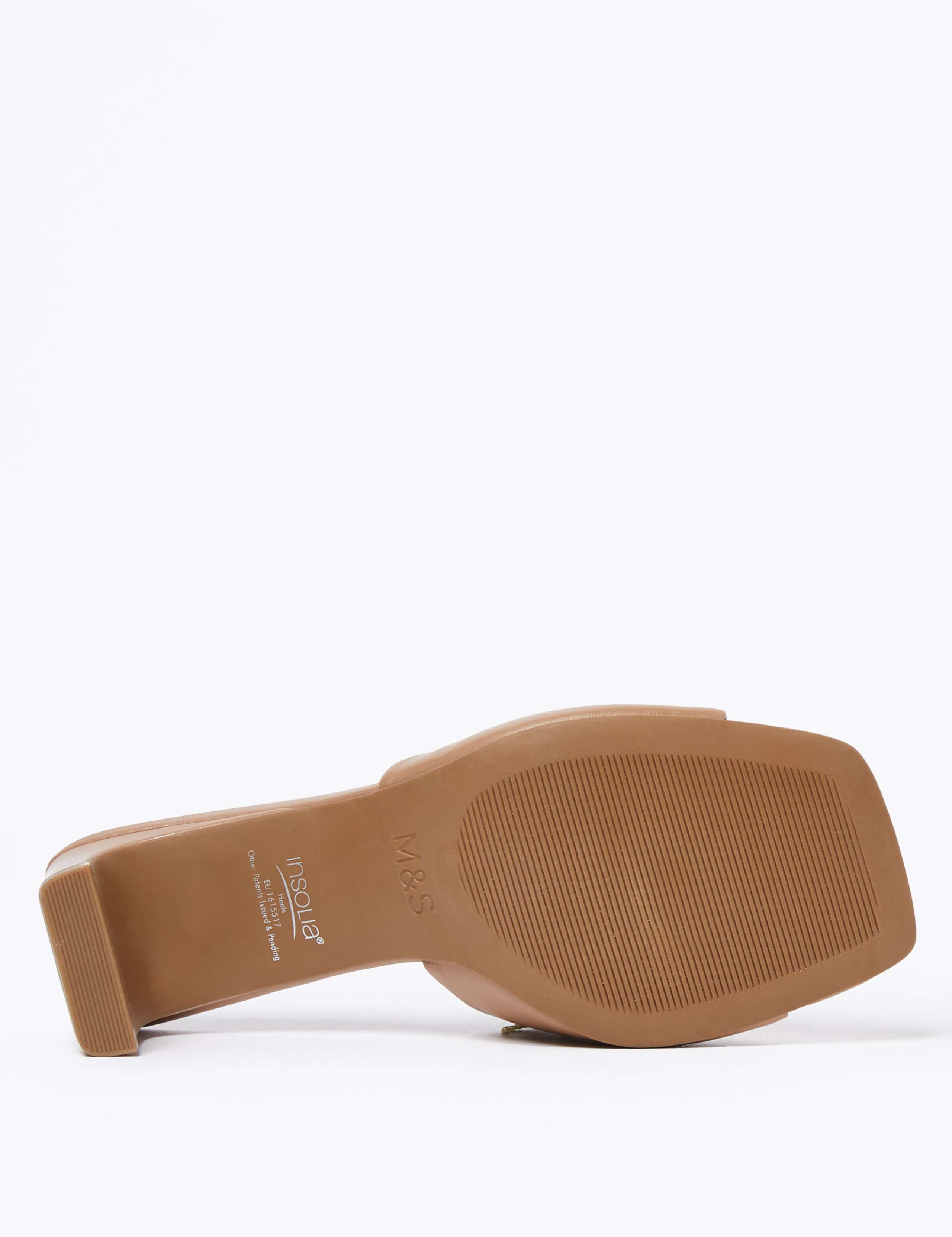 Leather Open Toe Mules 5 of 5