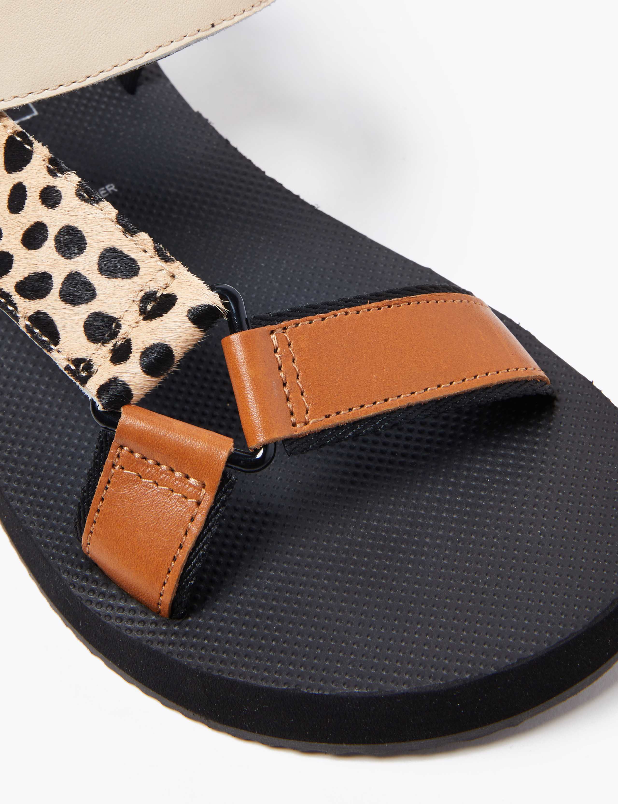 Leather Strappy Sandals 4 of 5