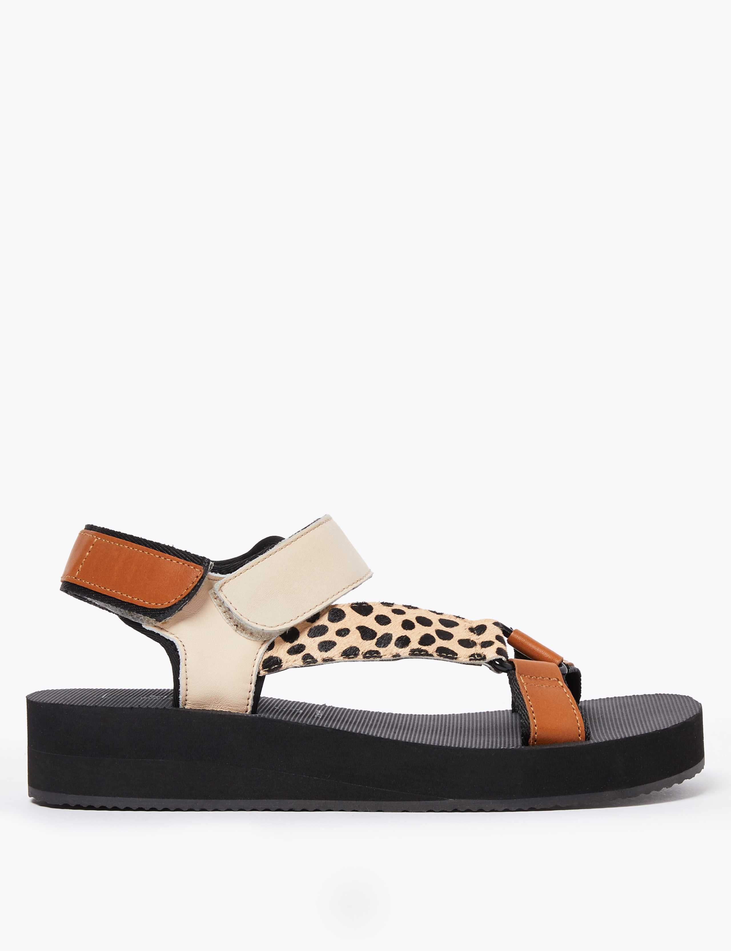 Leather Strappy Sandals 2 of 5