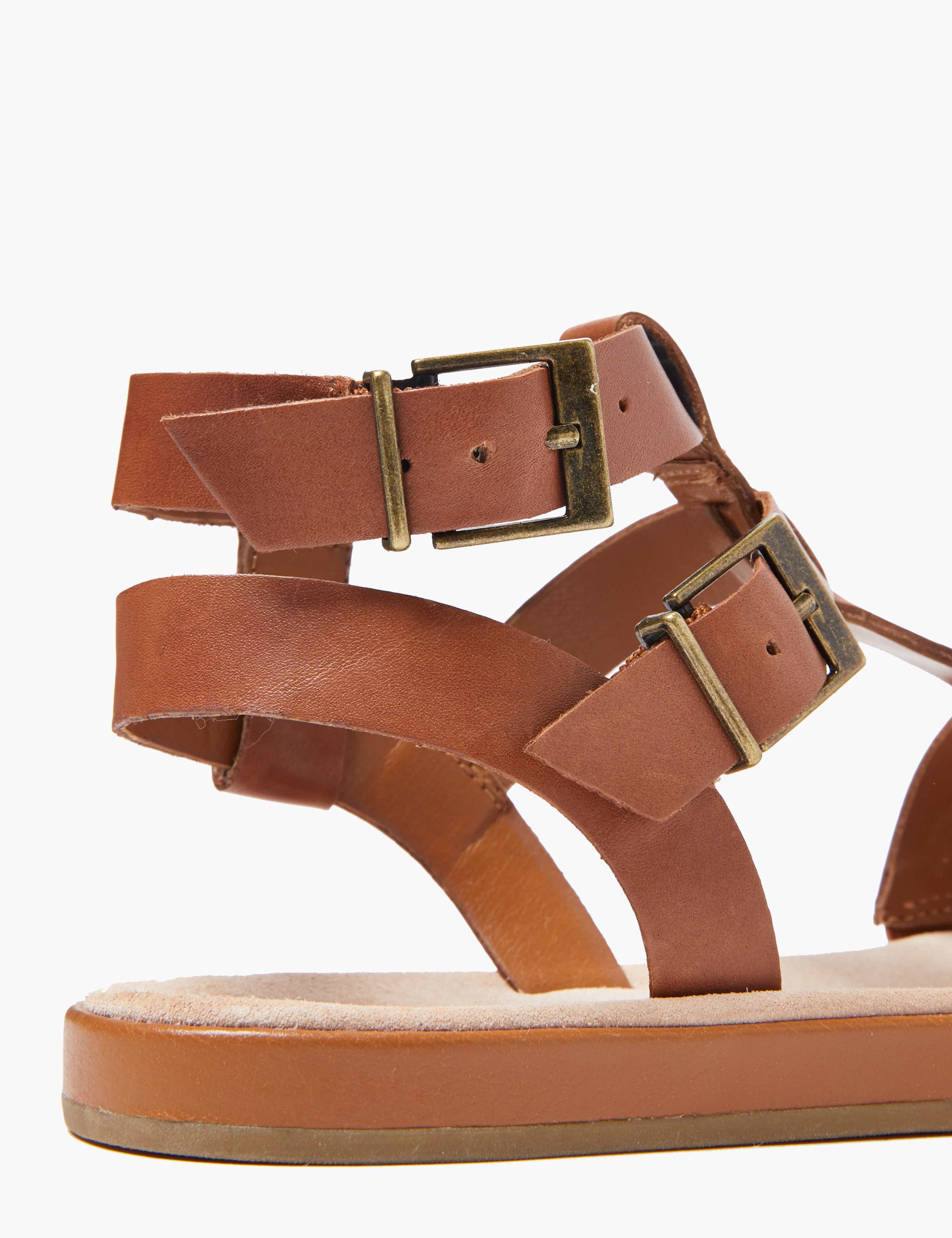 Leather Gladiator Sandals 3 of 4