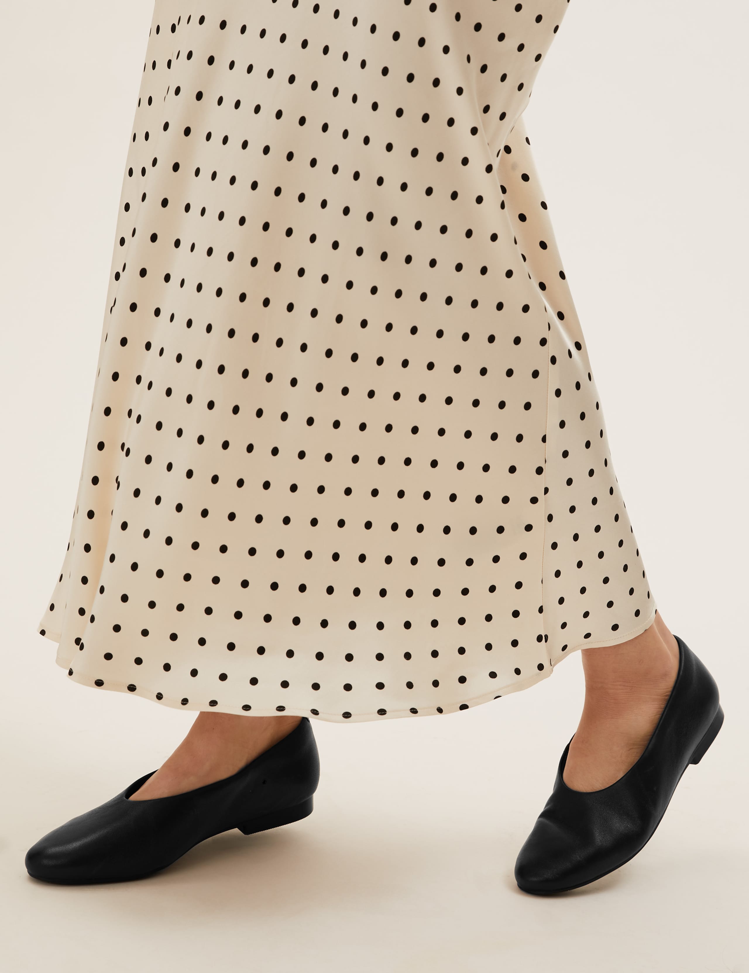 Leather Slip On Flat Ballet Pumps 4 of 6