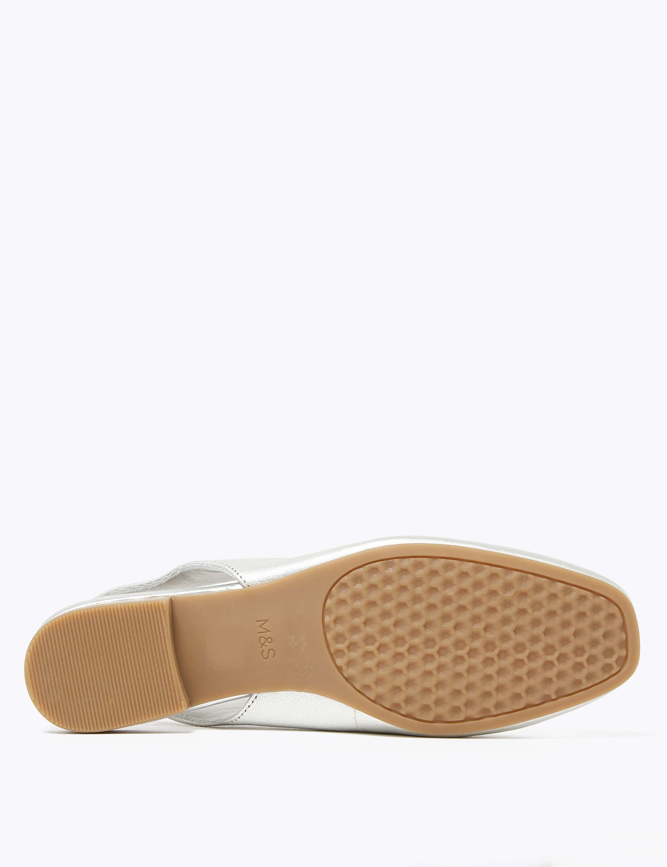 Leather Slingback Shoes 5 of 5