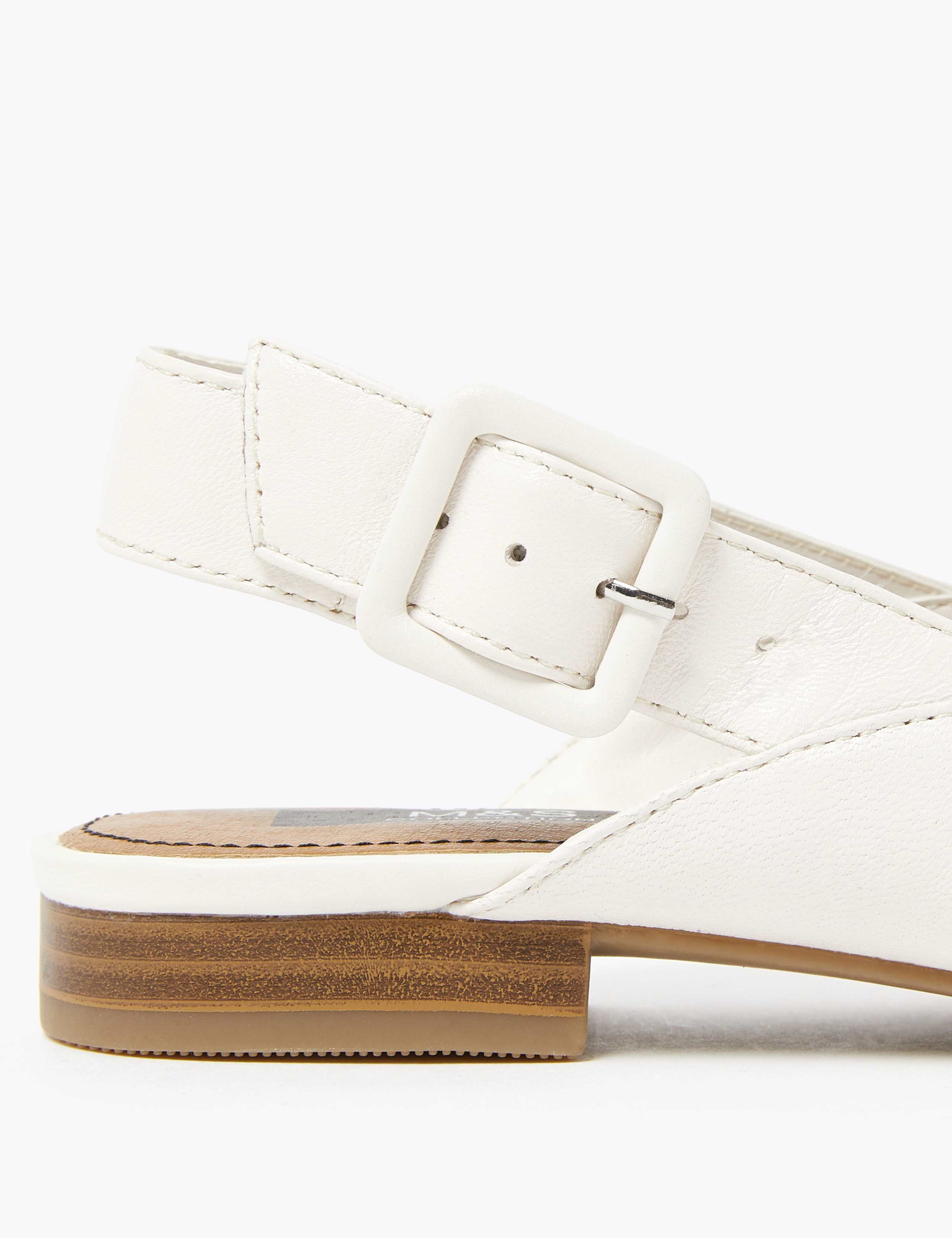 Leather Slingback Loafers 4 of 5