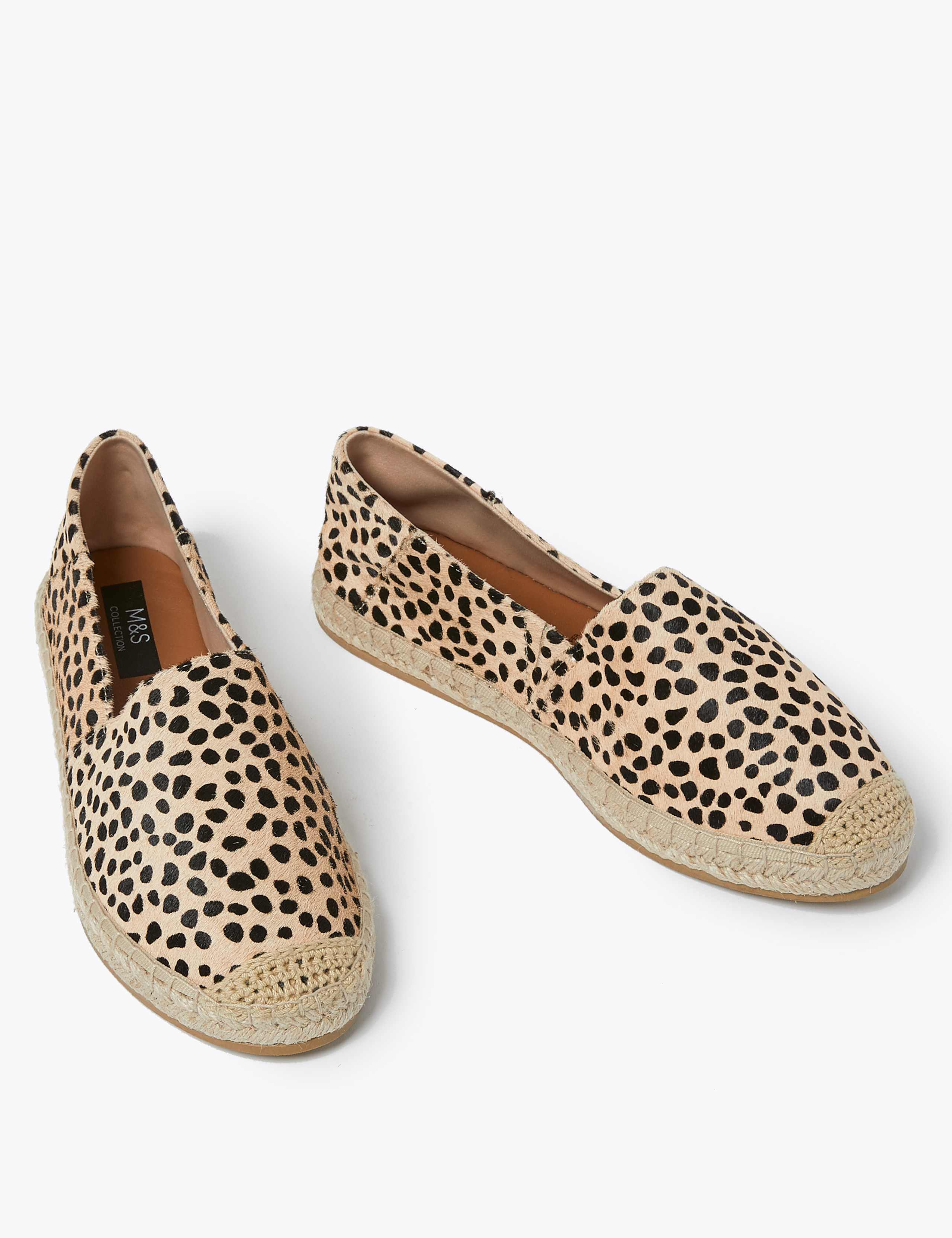 Leather Flatform Espadrilles 2 of 4