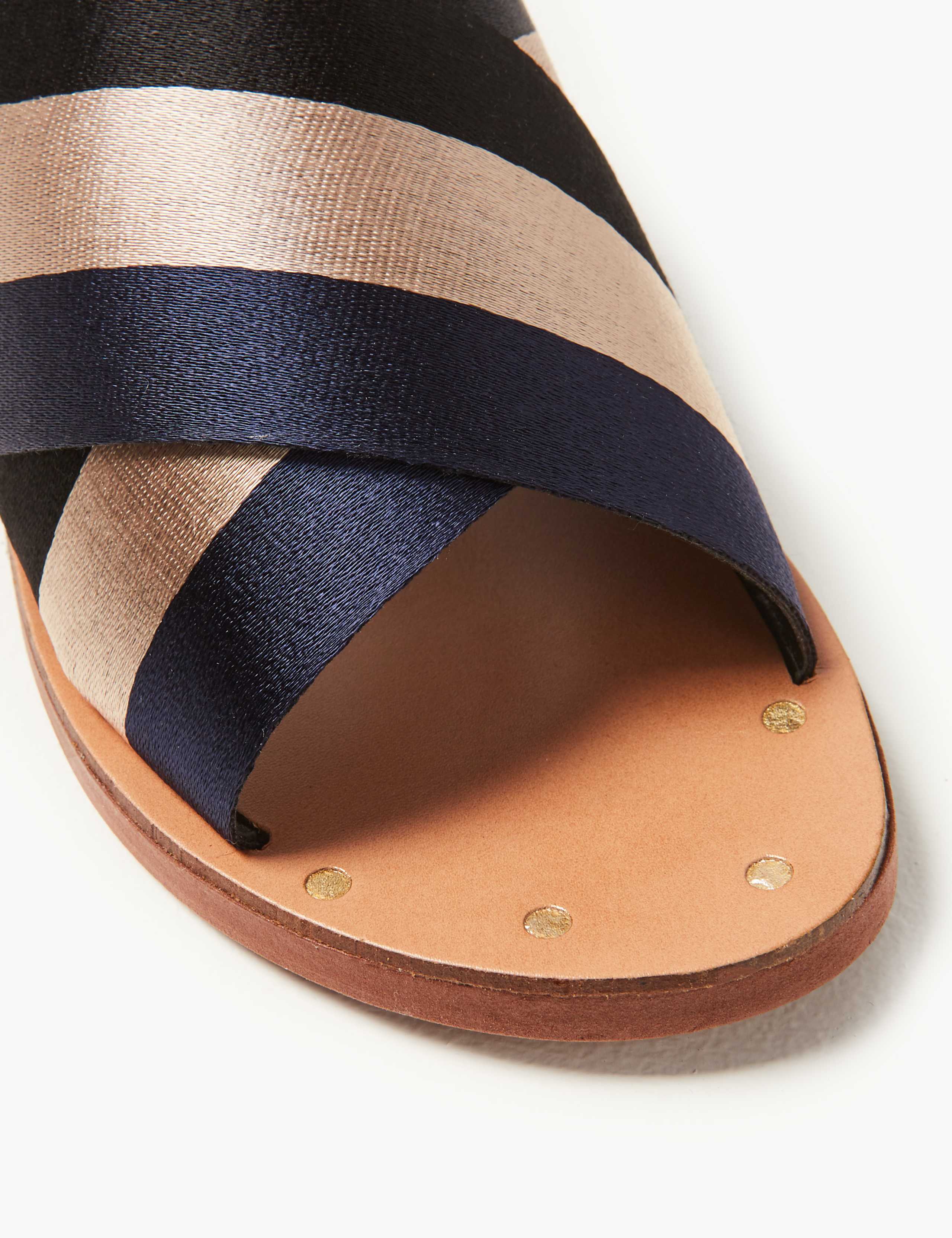Cross Front Slide Sandals 5 of 5