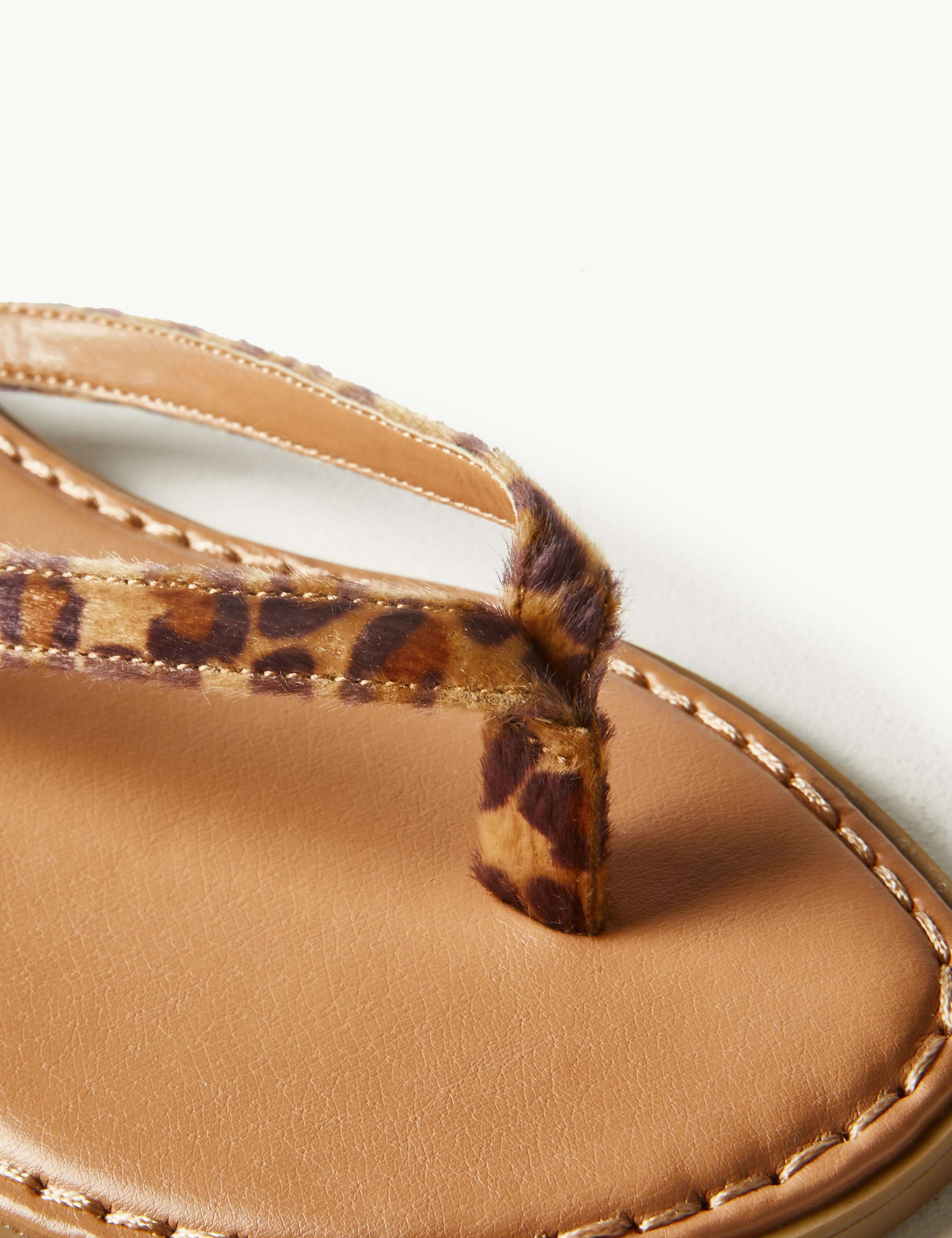 Animal Print Flip-Flops 3 of 4